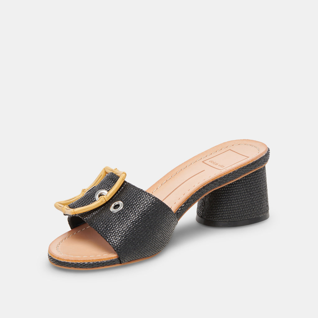 Buy Black Heeled Sandals for Women by Bruno Manetti Online | Ajio.com