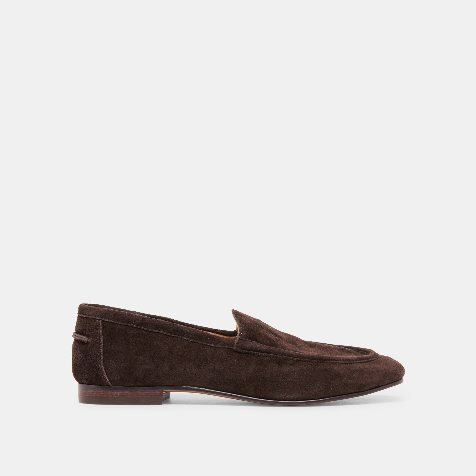 Mattie Dk Brown Suede Loafers | Dolce Vita