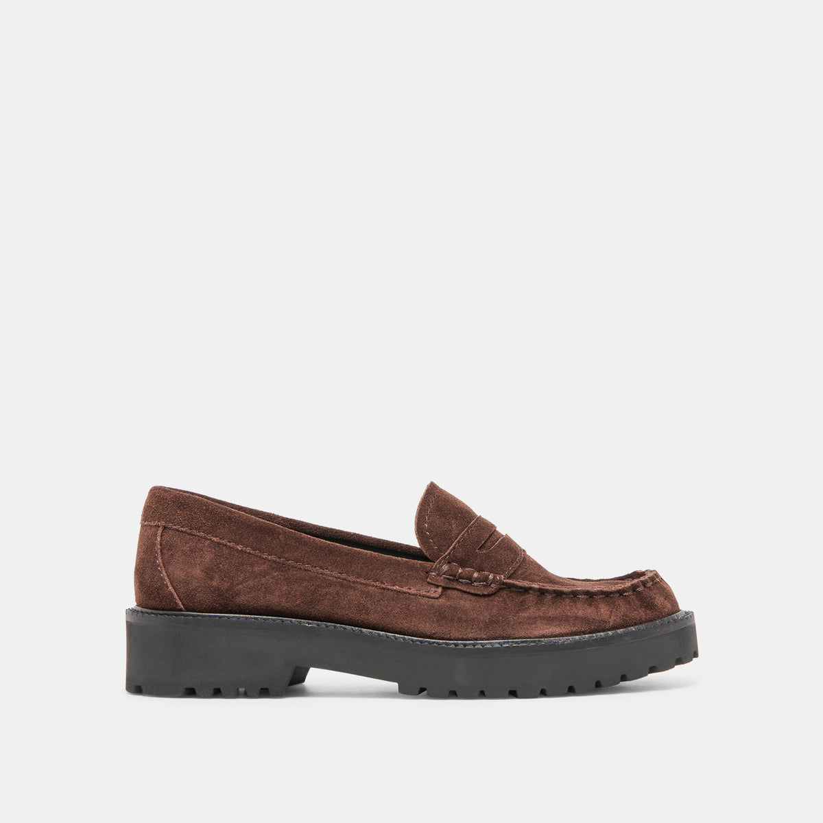 Merek Dk Brown Suede Loafers | Dolce Vita display picture 2