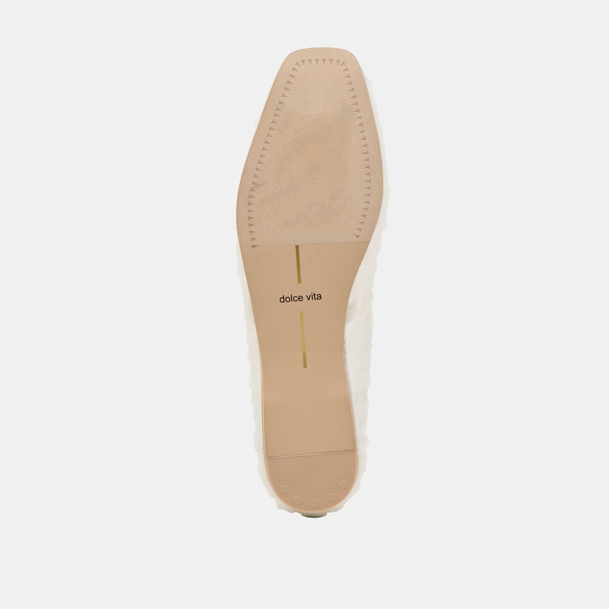 Raeven Ballet Flats in White | Size 13