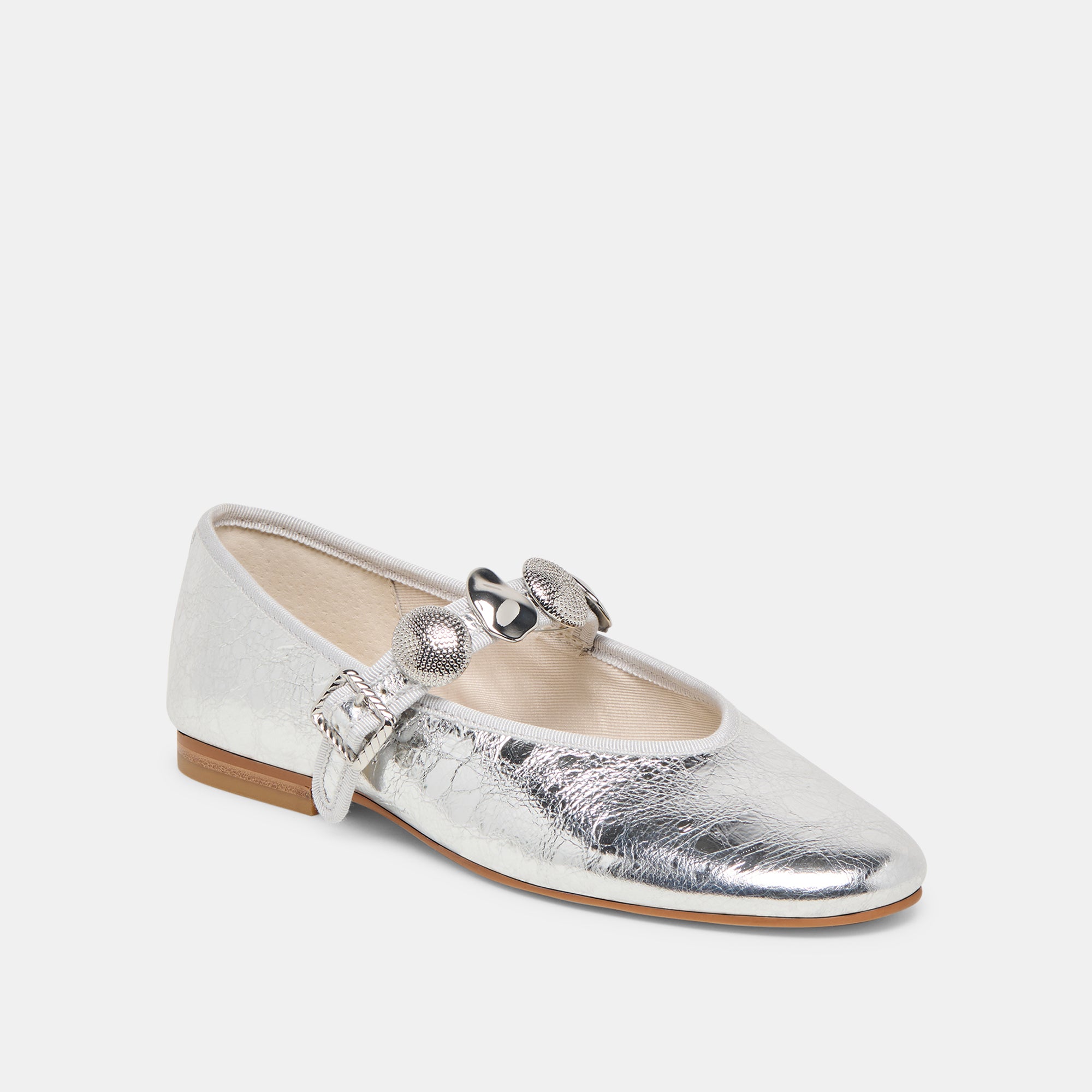Relan Ballet Flats in Silver | Size 8.5 Relan Ballet Flats in Silver | Size 8.5