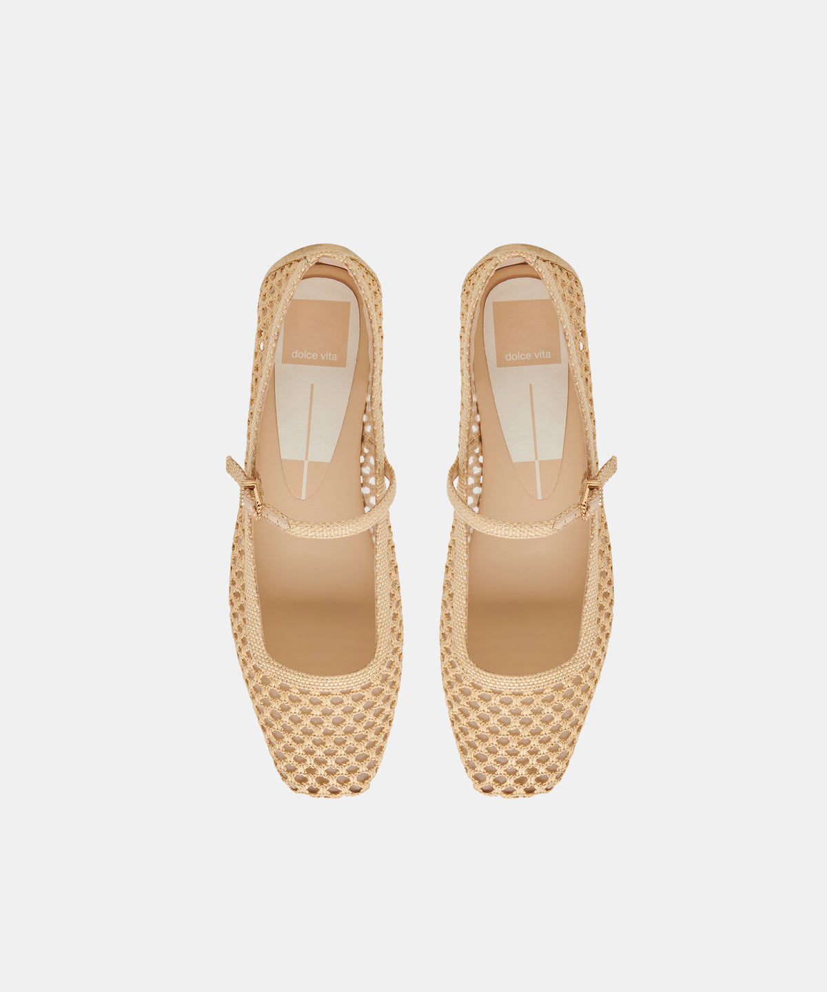 REYES BALLET FLATS LT NATURAL WOVEN RAFFIA - view 4