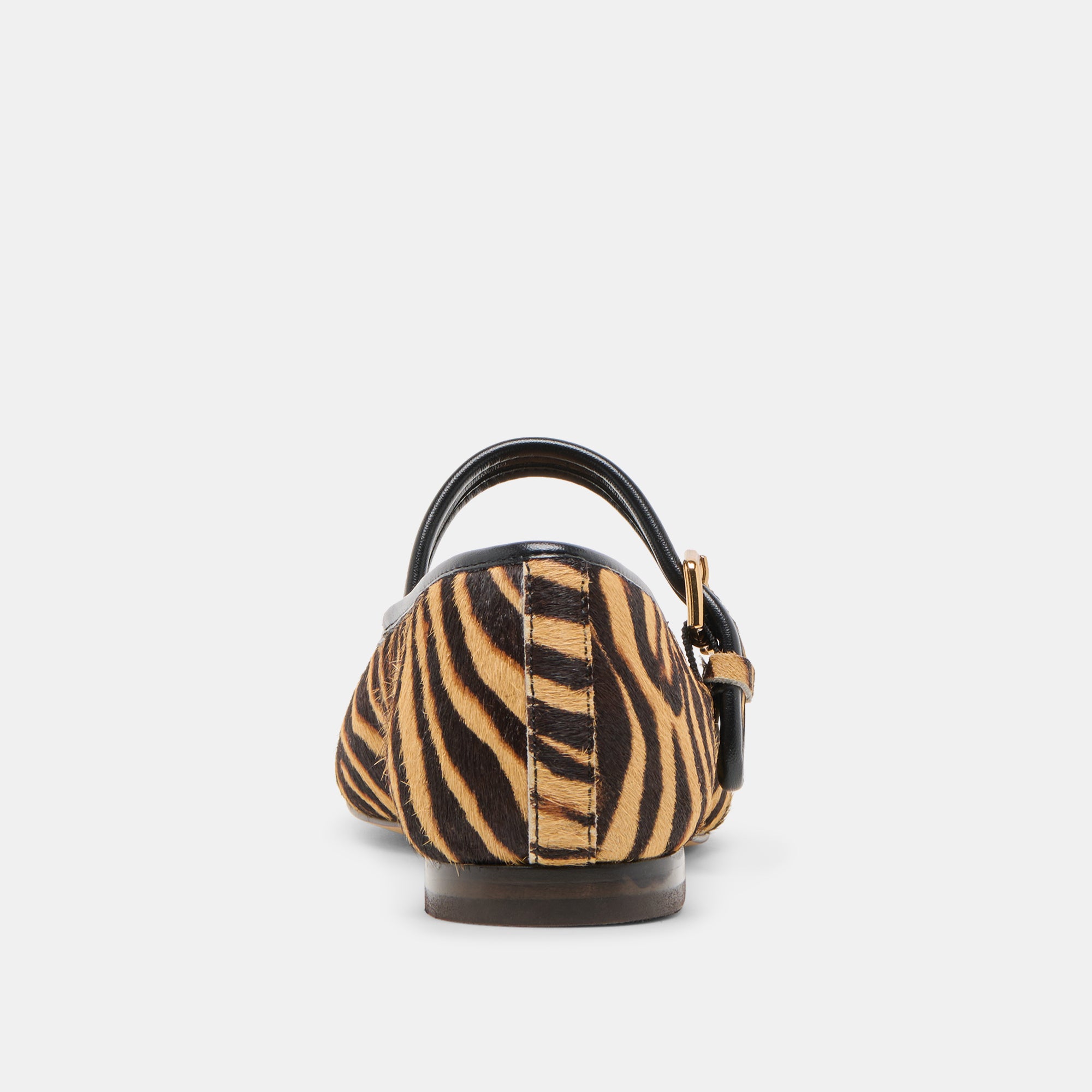 ROSLYN BALLET FLATS TIGER CALF HAIR