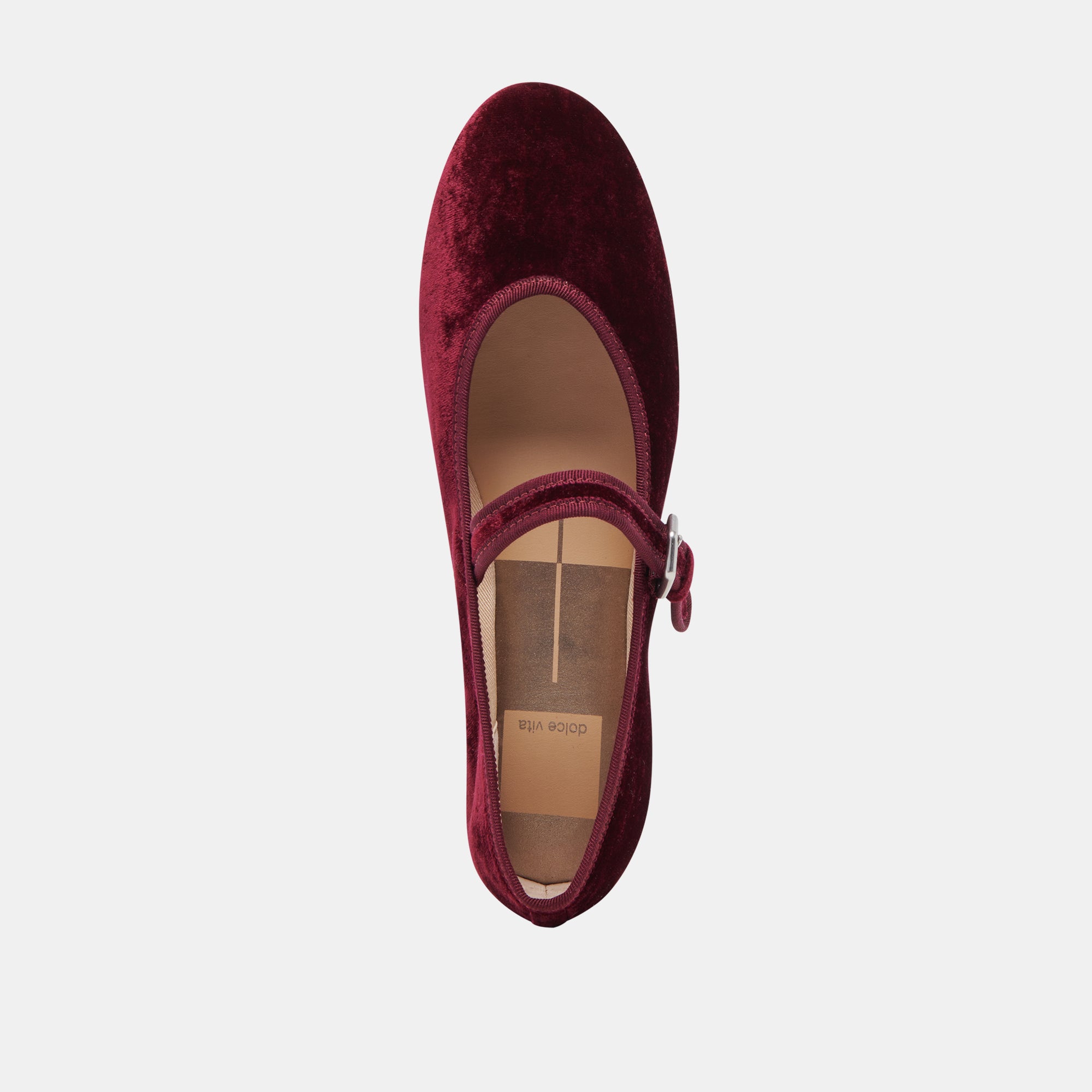 Dolce Vita Womens Maroon Flats Dolce Vita Burgundy Patent Leather
