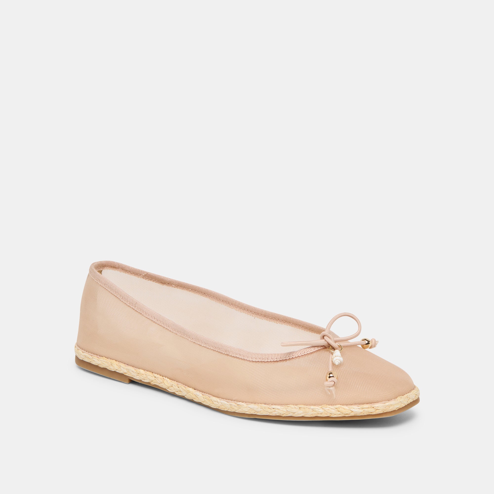 TIANNA MESH BALLET FLATS BLUSH MESH