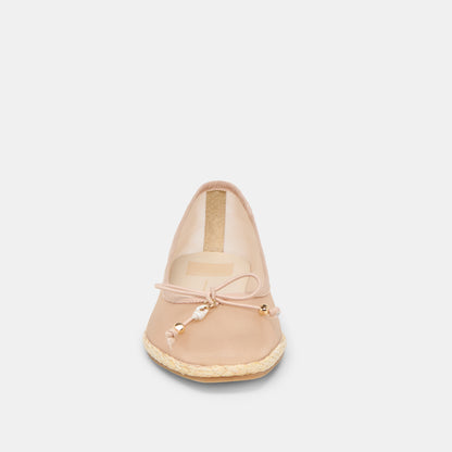 TIANNA MESH BALLET FLATS BLUSH MESH