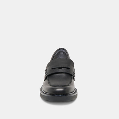 TIGGY LOAFERS BLACK LEATHER
