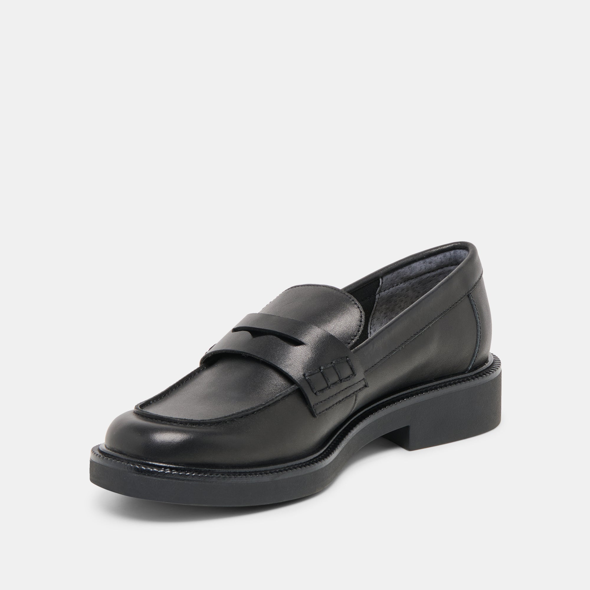 TIGGY LOAFERS BLACK LEATHER