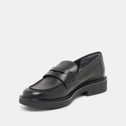 TIGGY LOAFERS BLACK LEATHER