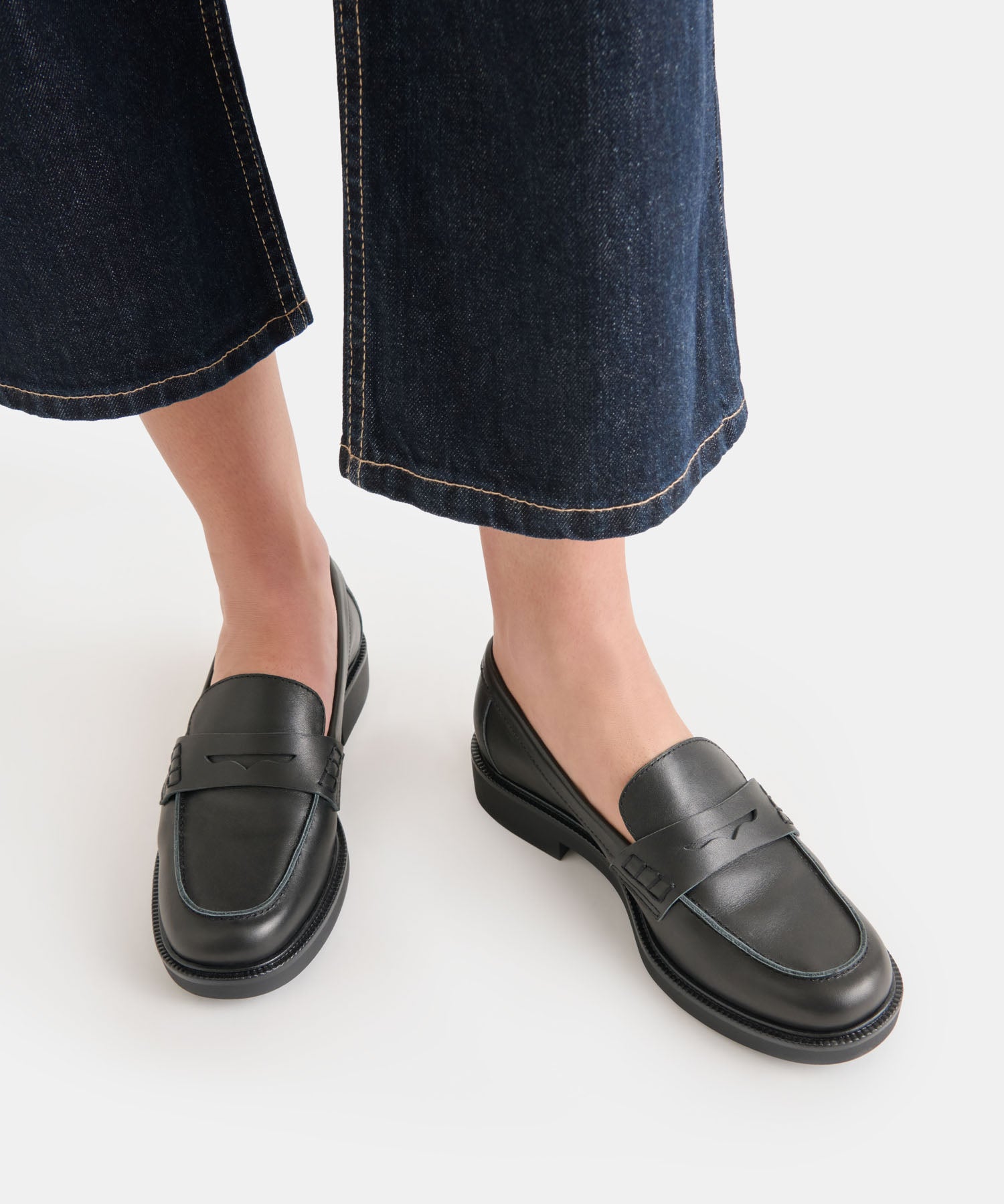 TIGGY LOAFERS BLACK LEATHER - view 2
