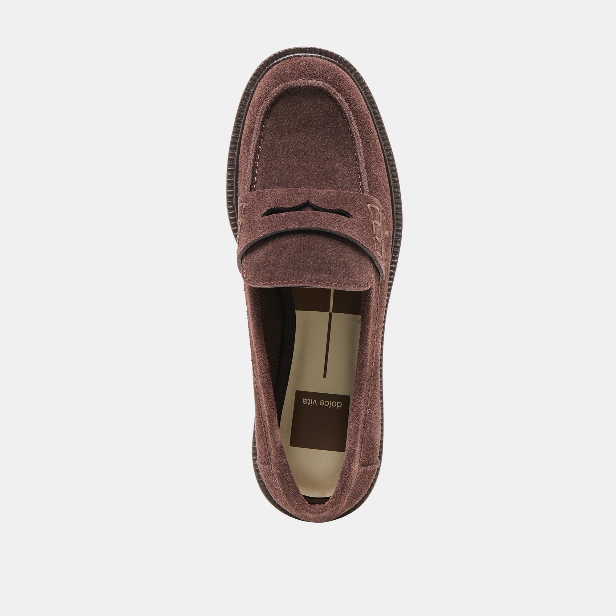 TIGGY LOAFERS MAHOGANY SUEDE