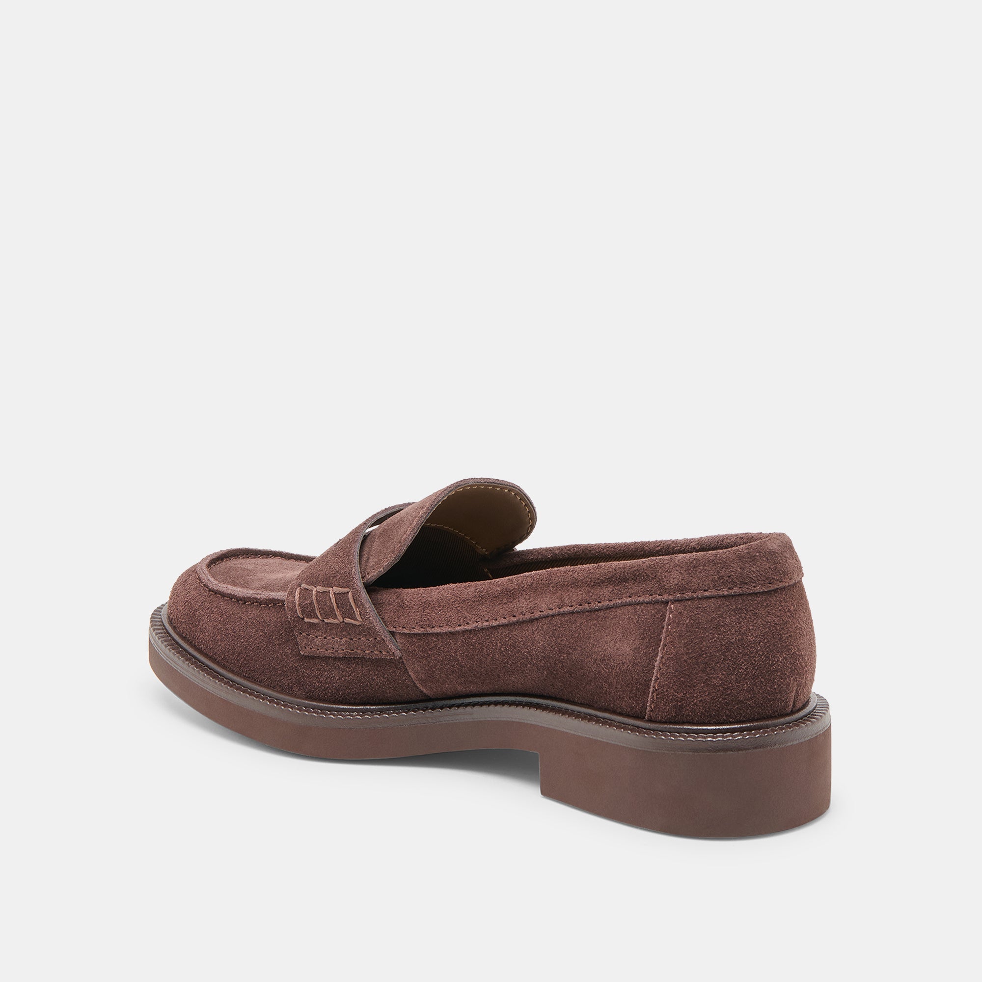 TIGGY LOAFERS MAHOGANY SUEDE