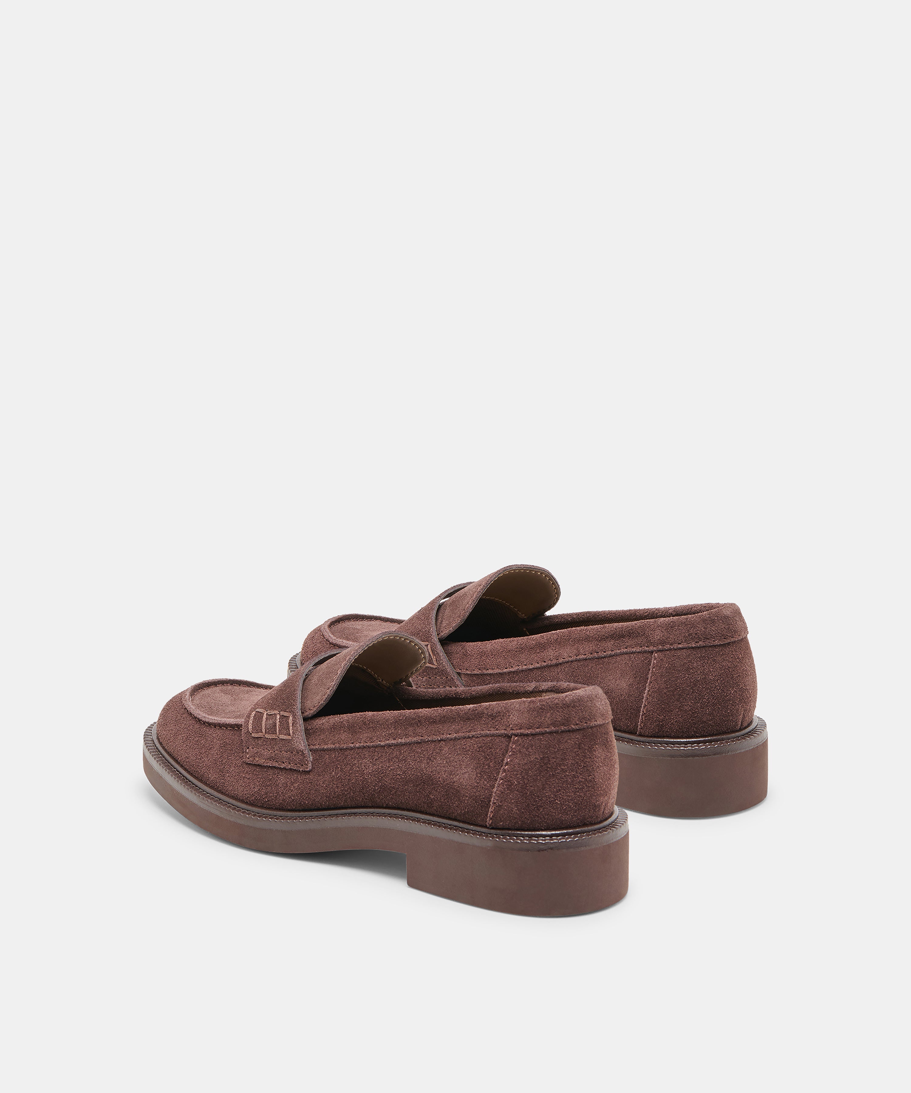 TIGGY LOAFERS MAHOGANY SUEDE - view 6