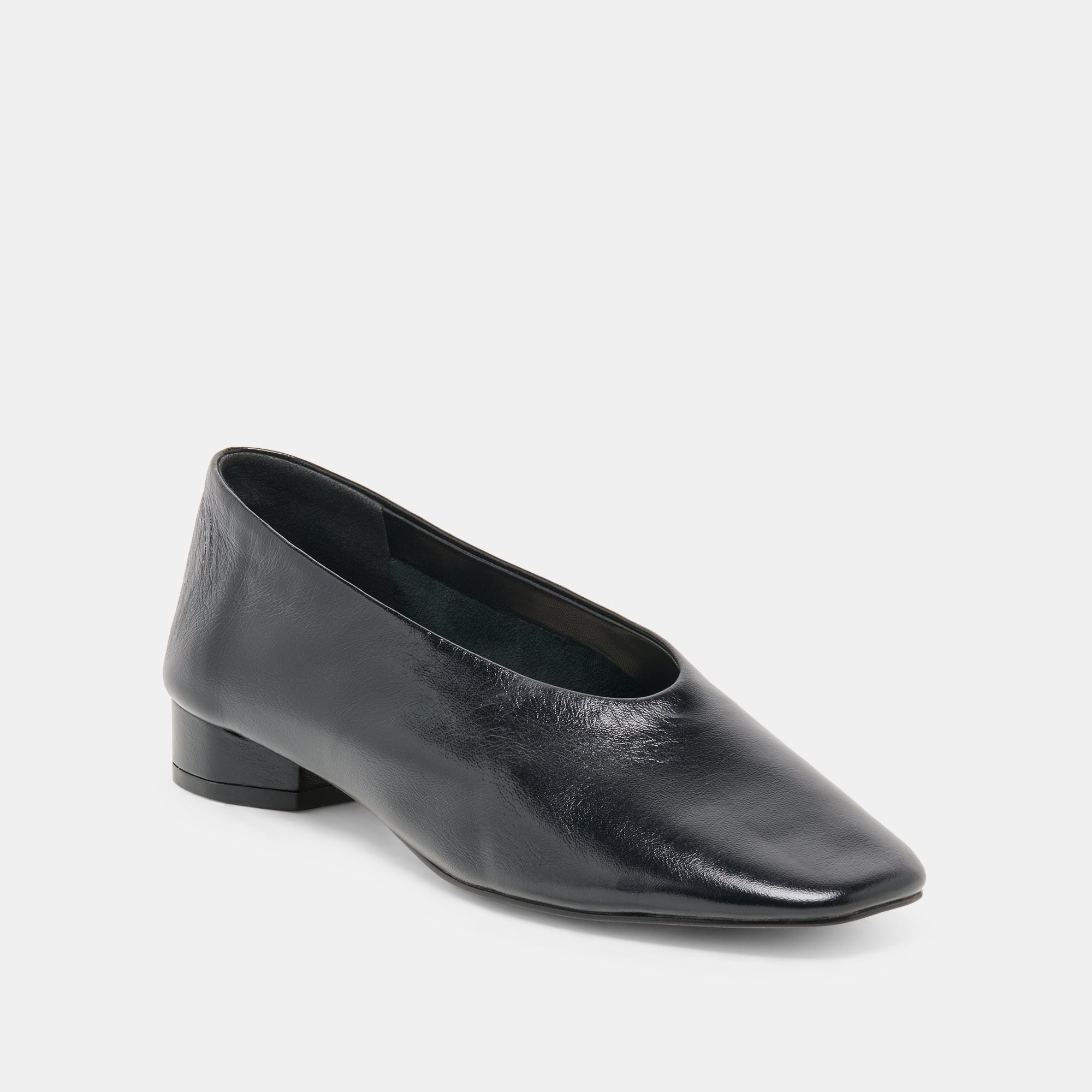 ANDEY BALLET FLATS BLACK LEATHER - view 2