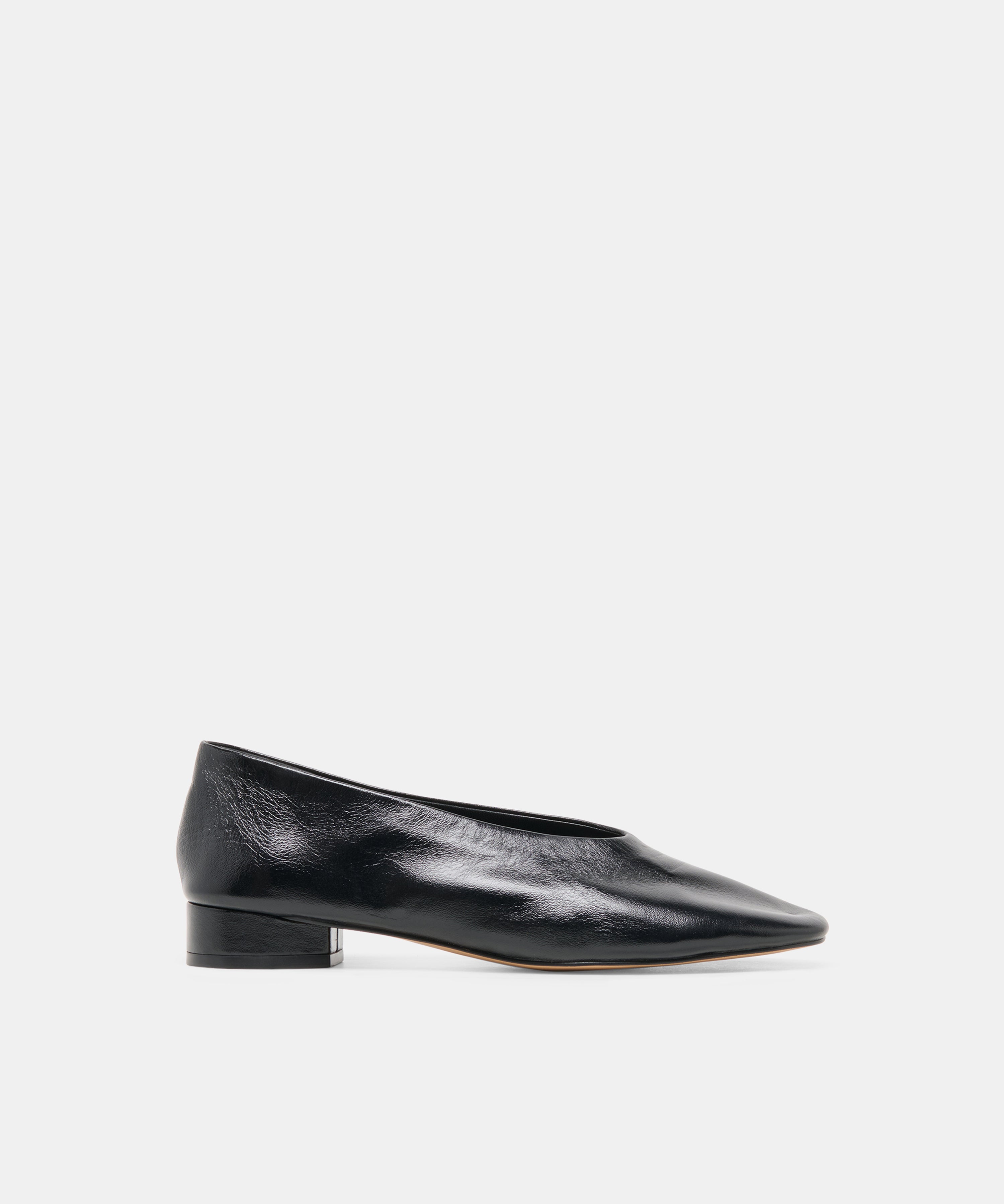 ANDEY HEELS BLACK LEATHER