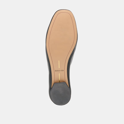 ANDEY BALLET FLATS BLACK LEATHER