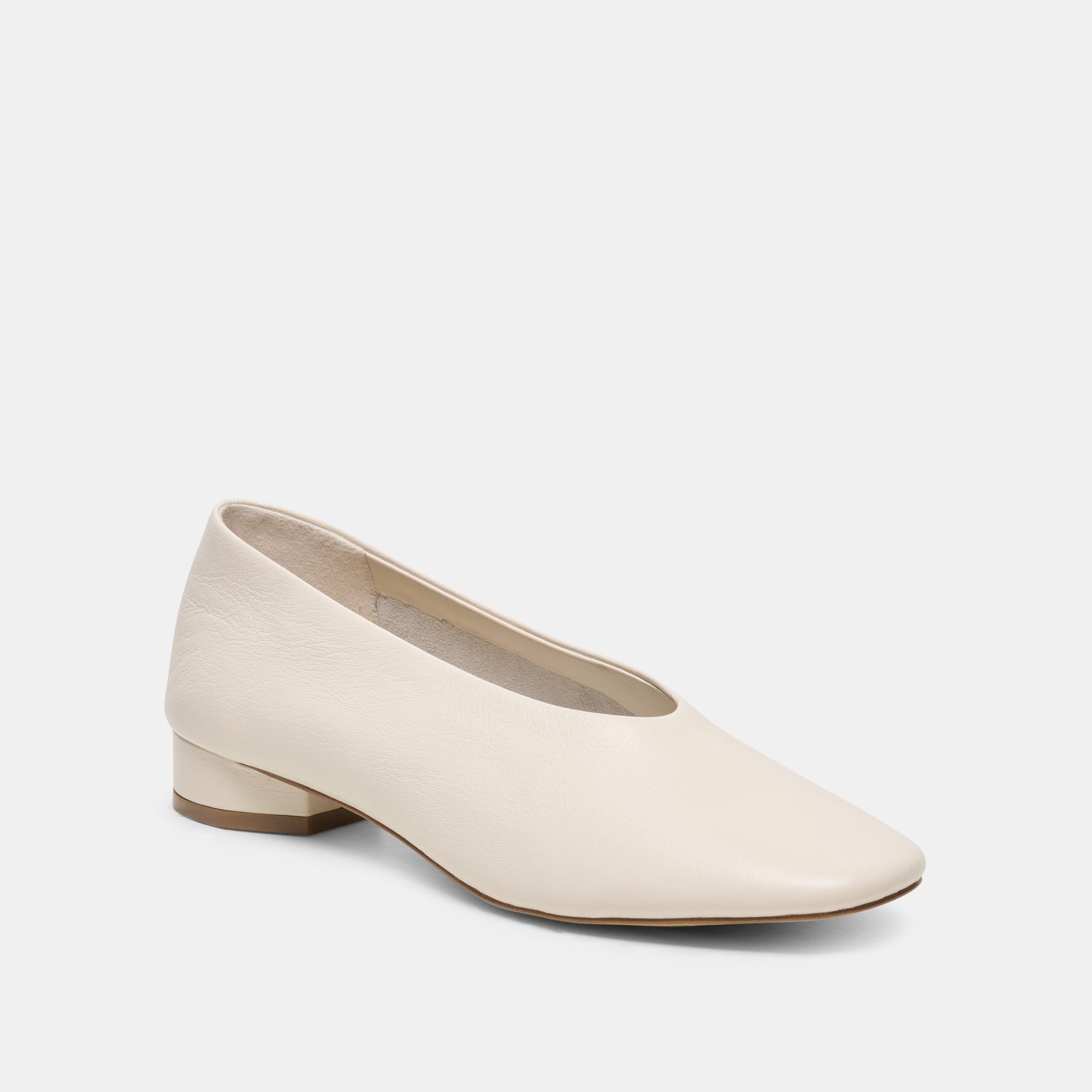 ANDEY BALLET FLATS BONE LEATHER - view 2