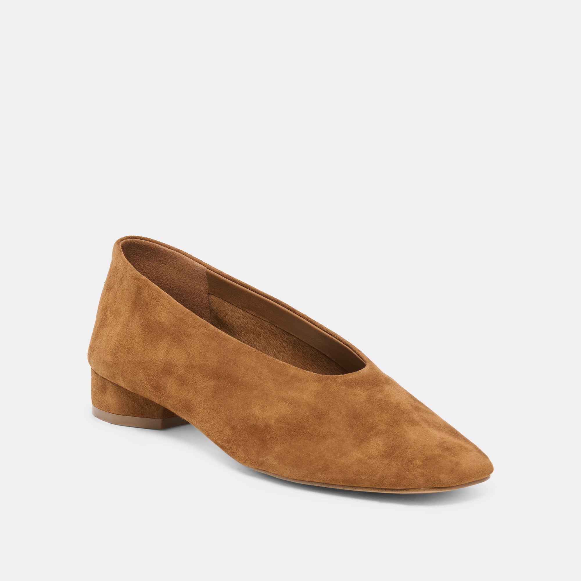 ANDEY BALLET FLATS BROWN SUEDE - view 2