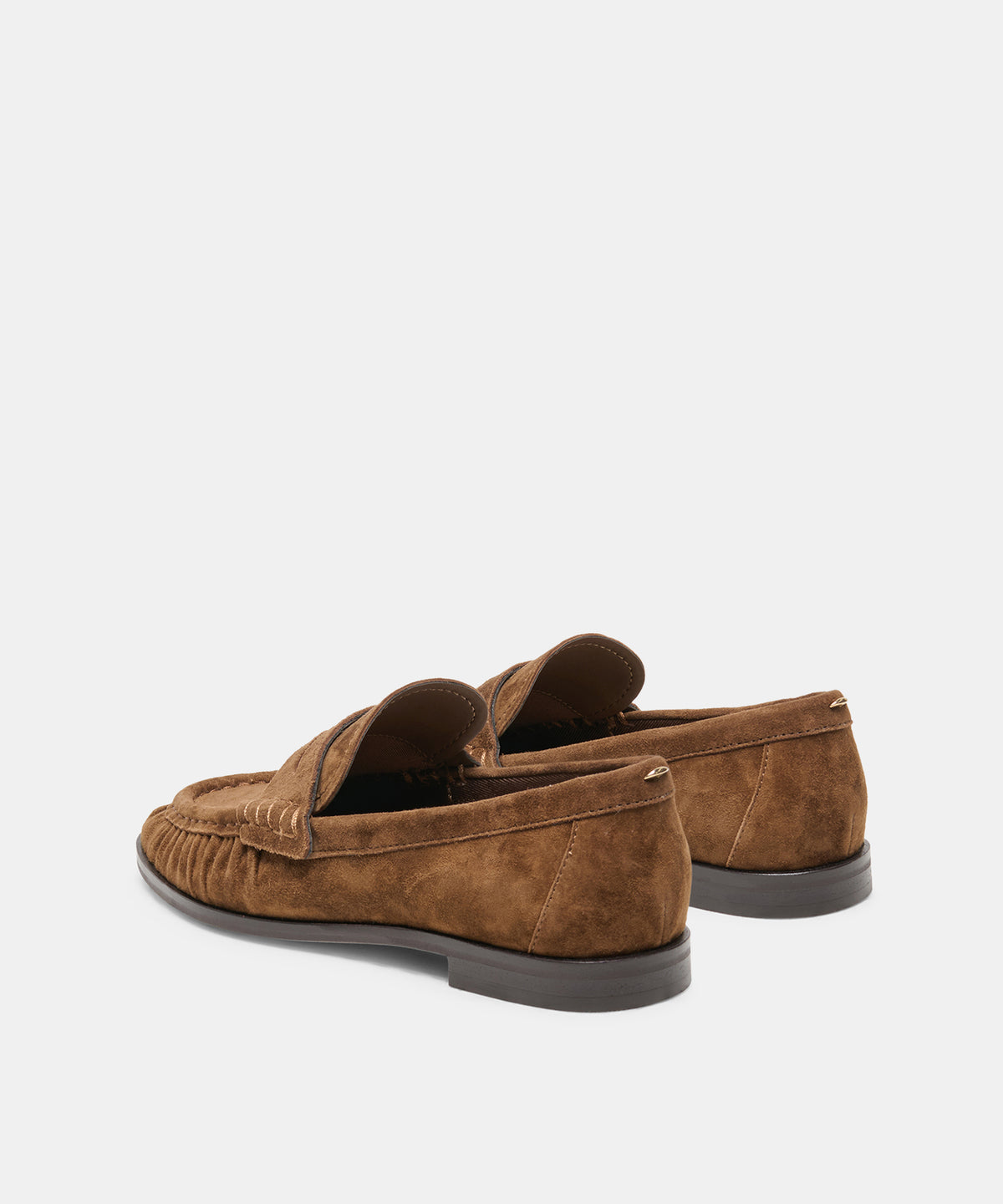 BAXEN LOAFERS CHESTNUT SUEDE - view 5