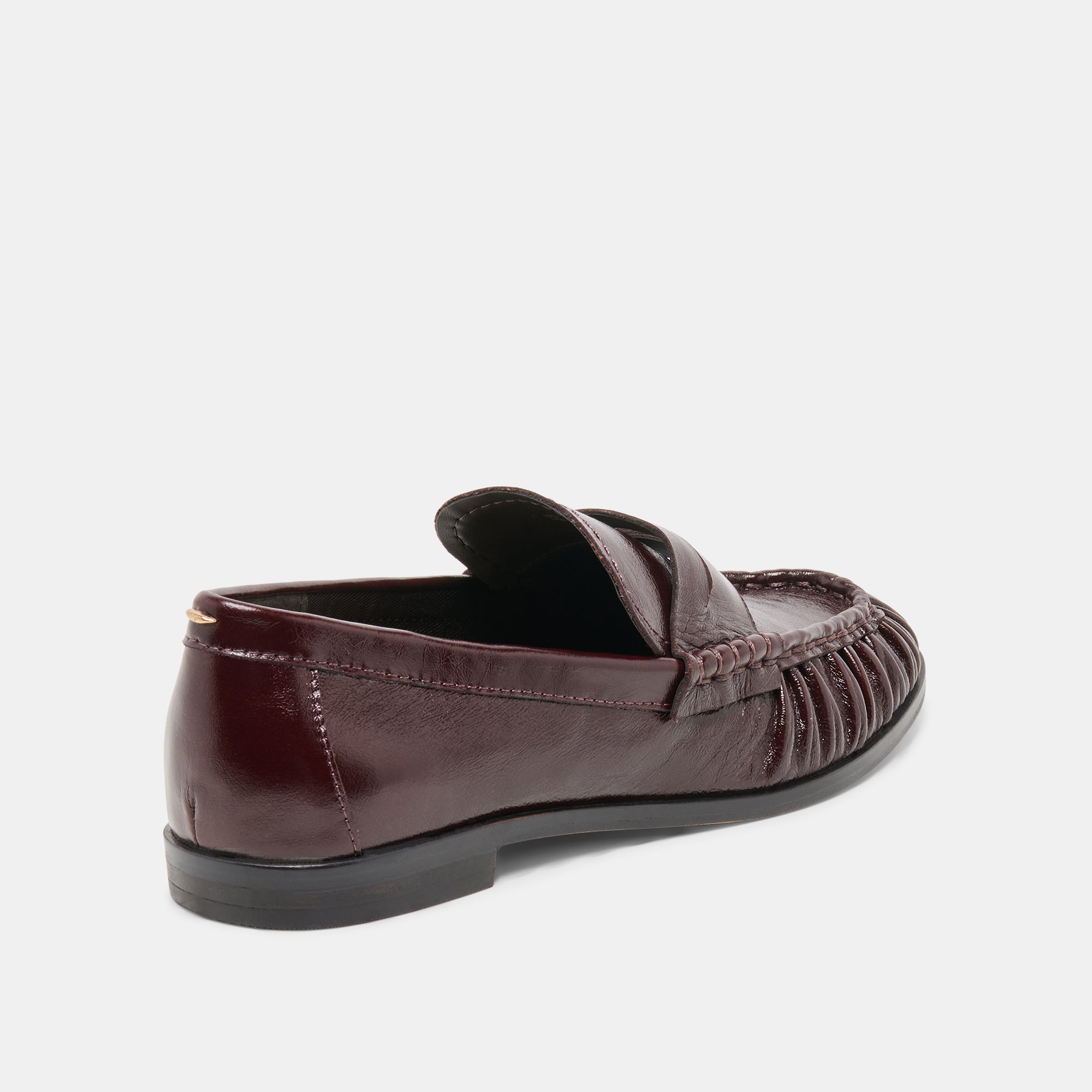BAXEN LOAFERS OXBLOOD LEATHER - view 3
