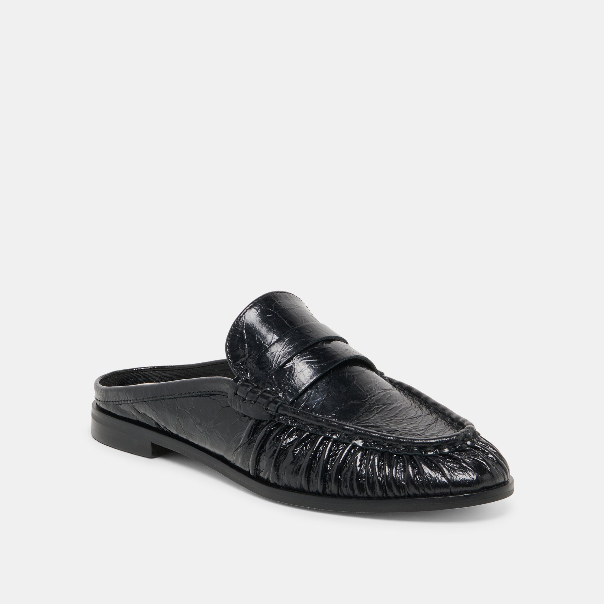 BETZY LOAFERS MIDNIGHT CRINKLE PATENT - view 2