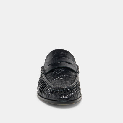 BETZY LOAFERS MIDNIGHT CRINKLE PATENT
