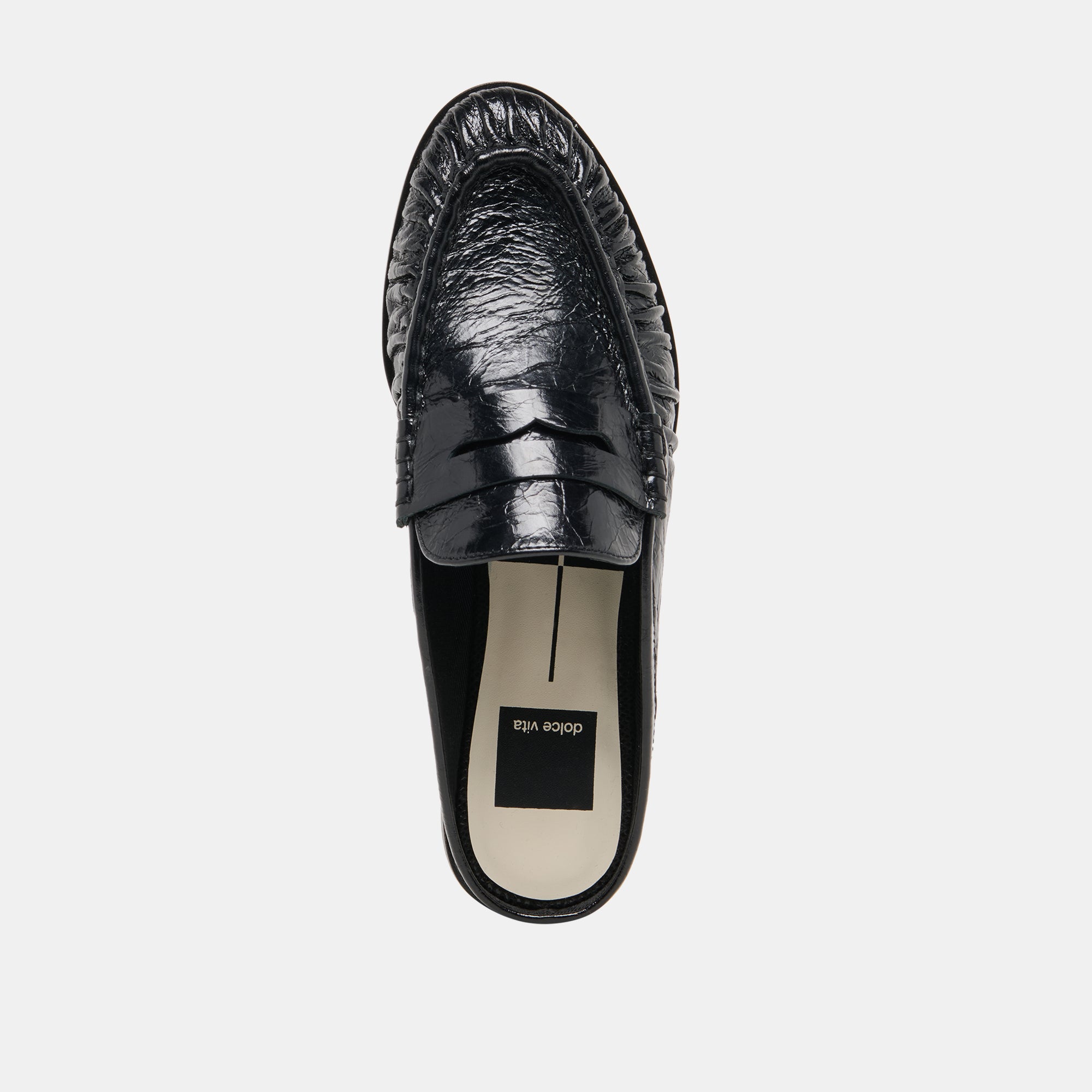 BETZY LOAFERS MIDNIGHT CRINKLE PATENT - view 8