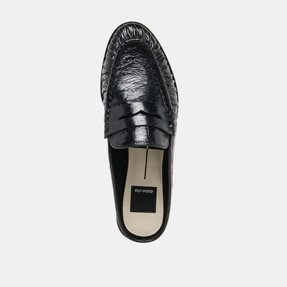 BETZY LOAFERS MIDNIGHT CRINKLE PATENT