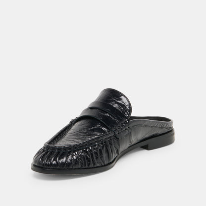 BETZY LOAFERS MIDNIGHT CRINKLE PATENT