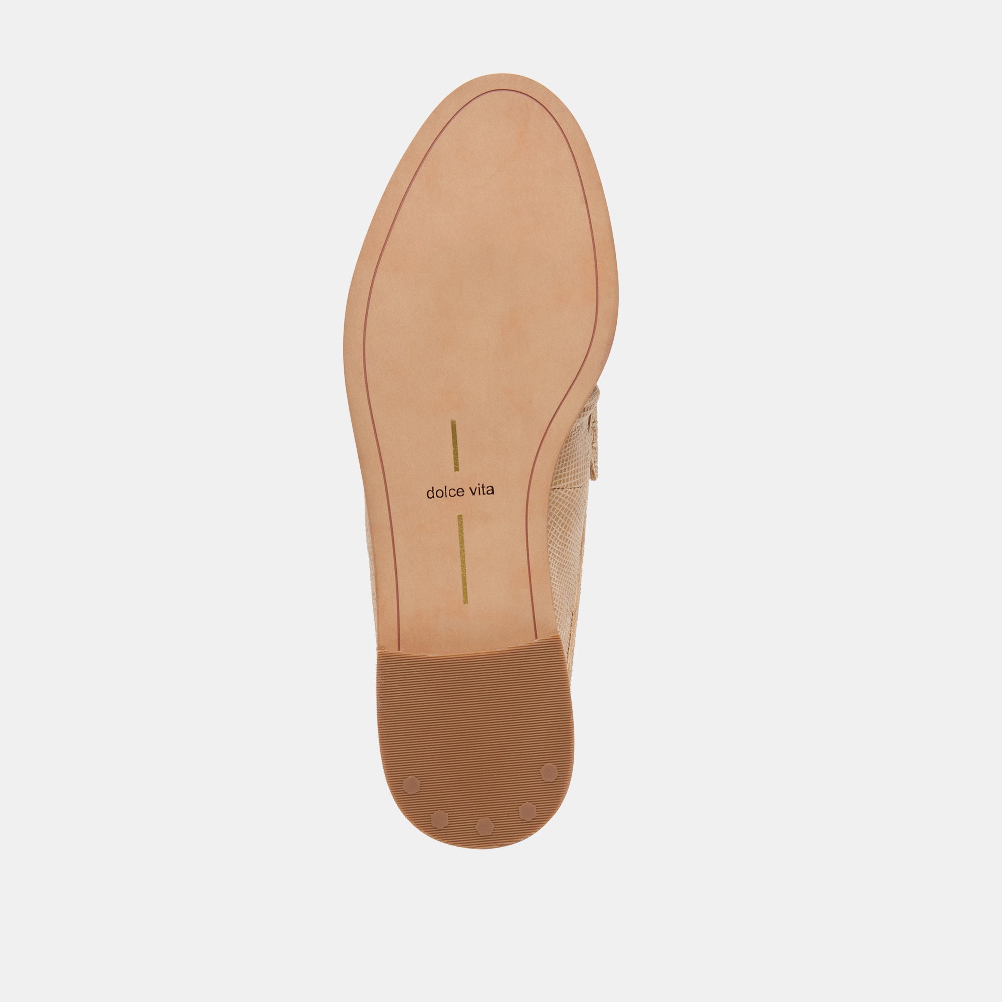 BETZY LOAFERS LATTE EMBOSSED SUEDE - view 9