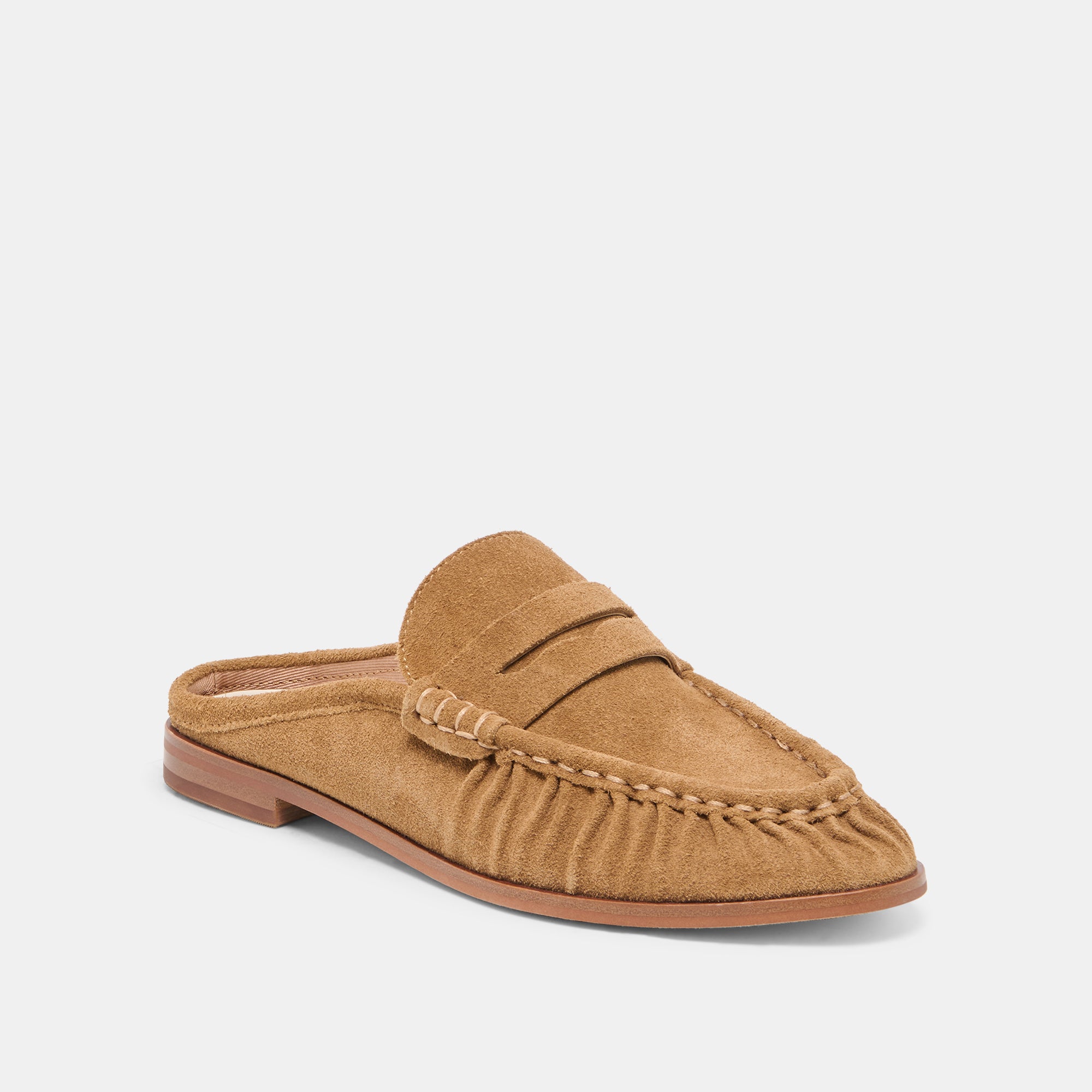 BETZY LOAFERS LT BROWN SUEDE - view 2