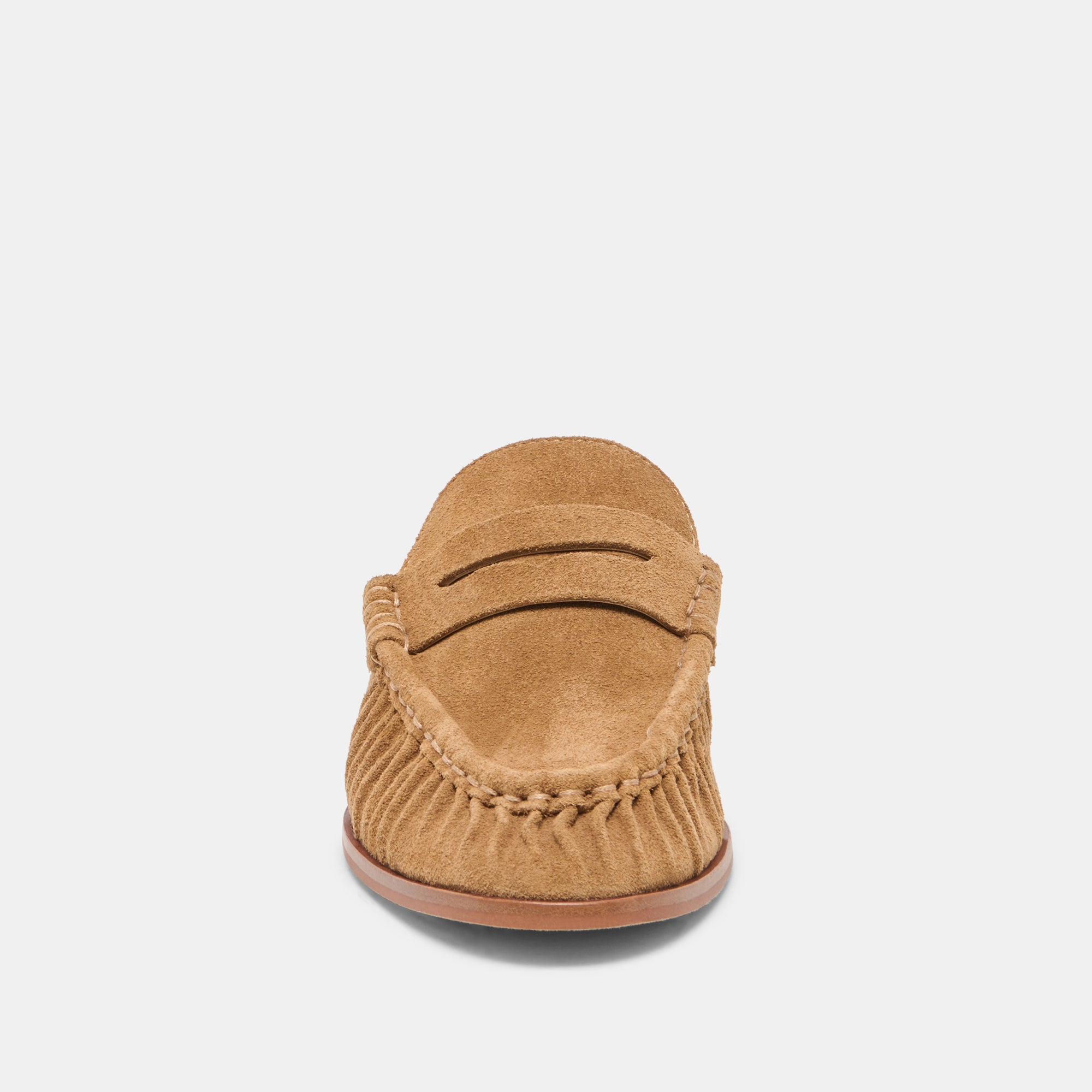 BETZY LOAFERS LT BROWN SUEDE - view 6