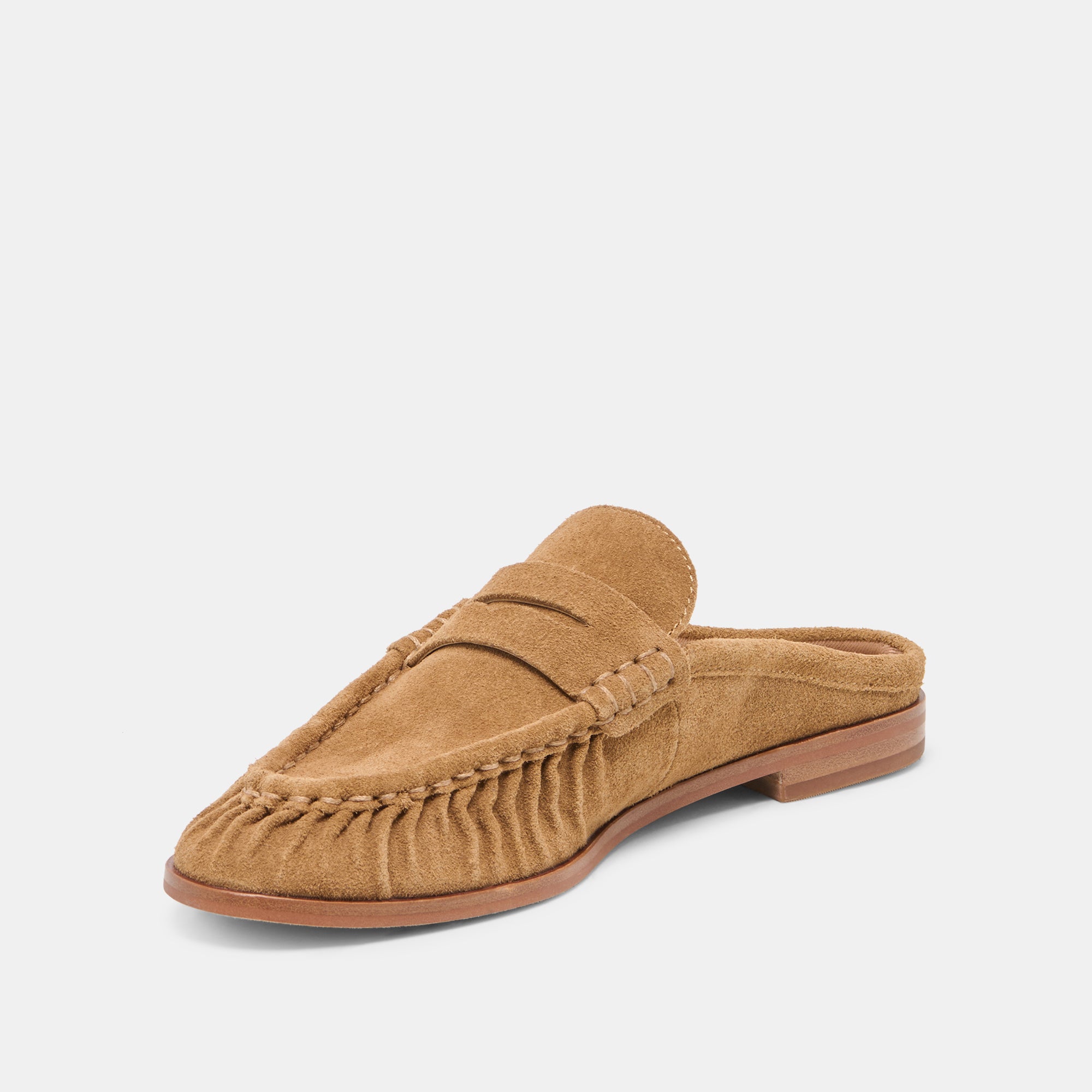 BETZY LOAFERS LT BROWN SUEDE - view 4
