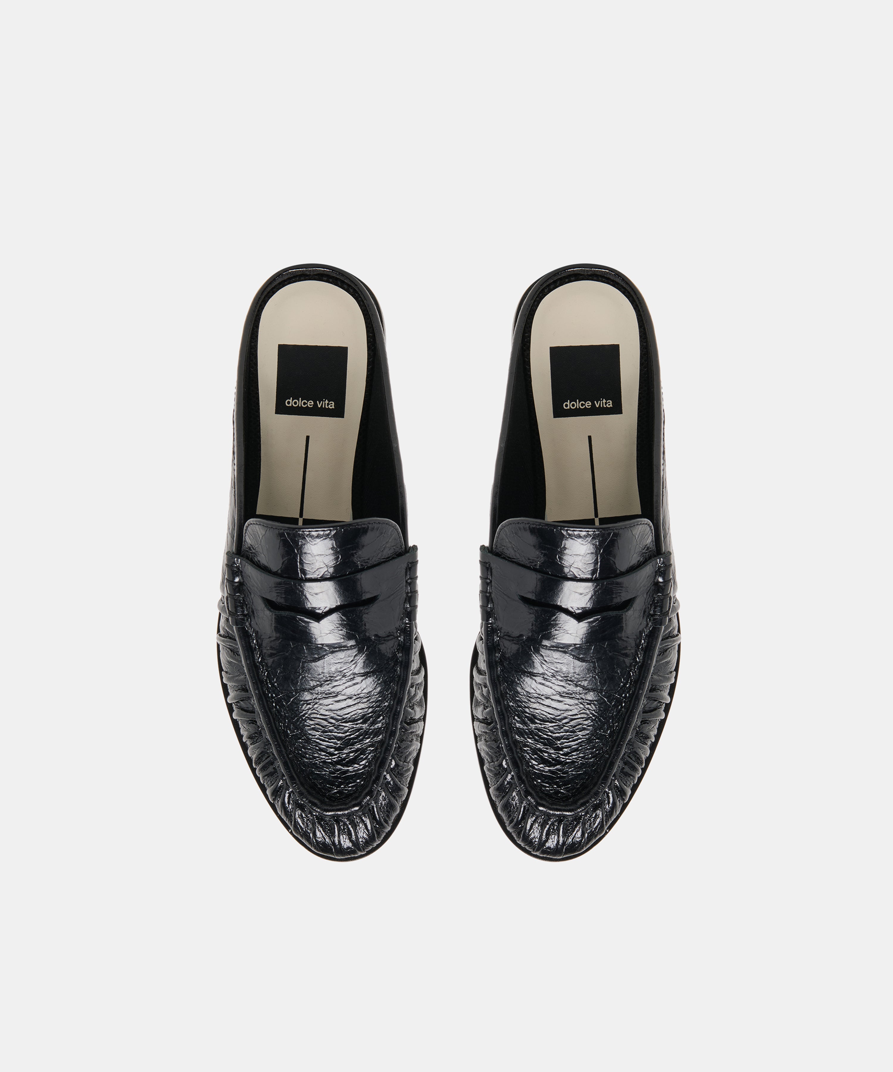 BETZY LOAFERS MIDNIGHT CRINKLE PATENT - view 4