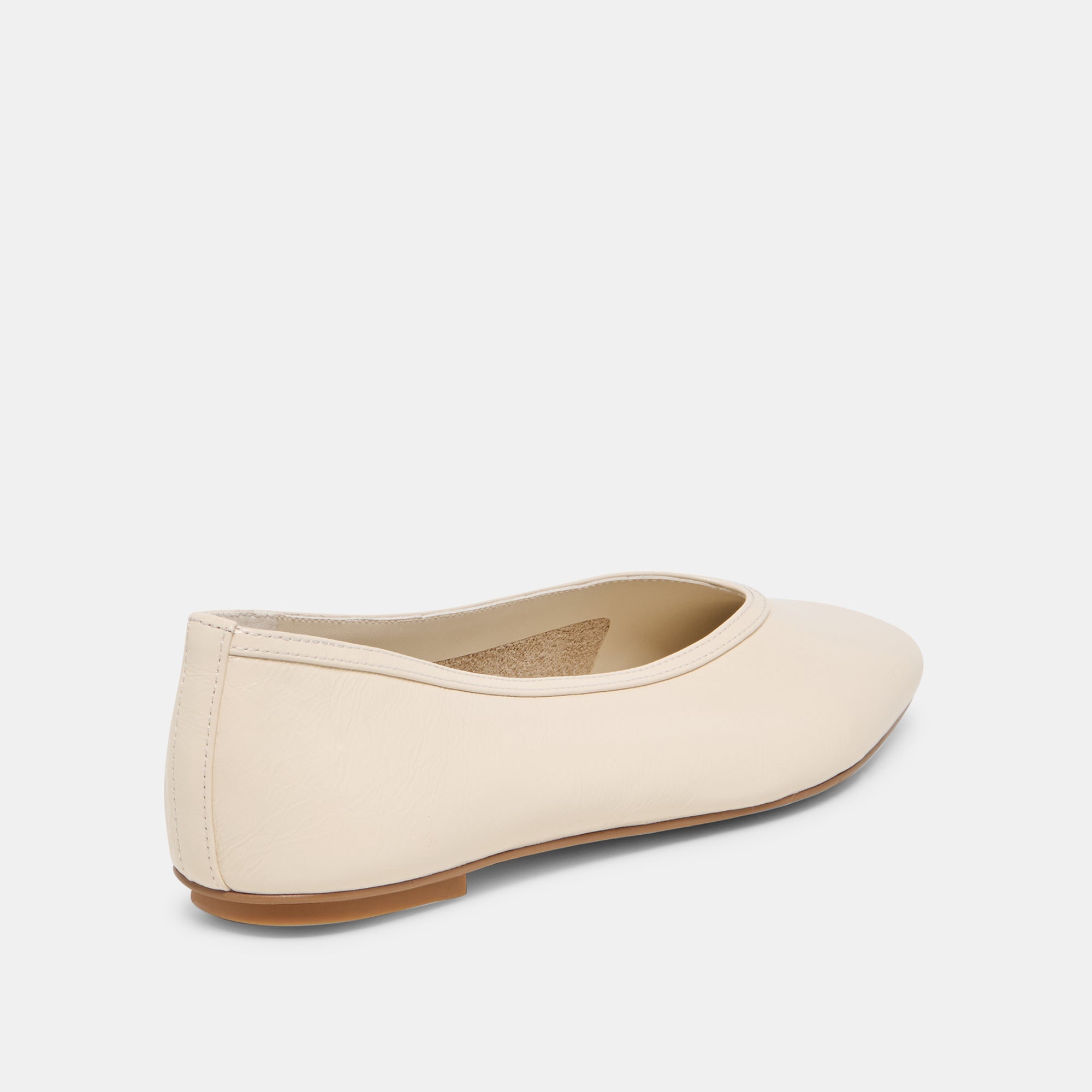 CARET BALLET FLATS BONE LEATHER - view 3