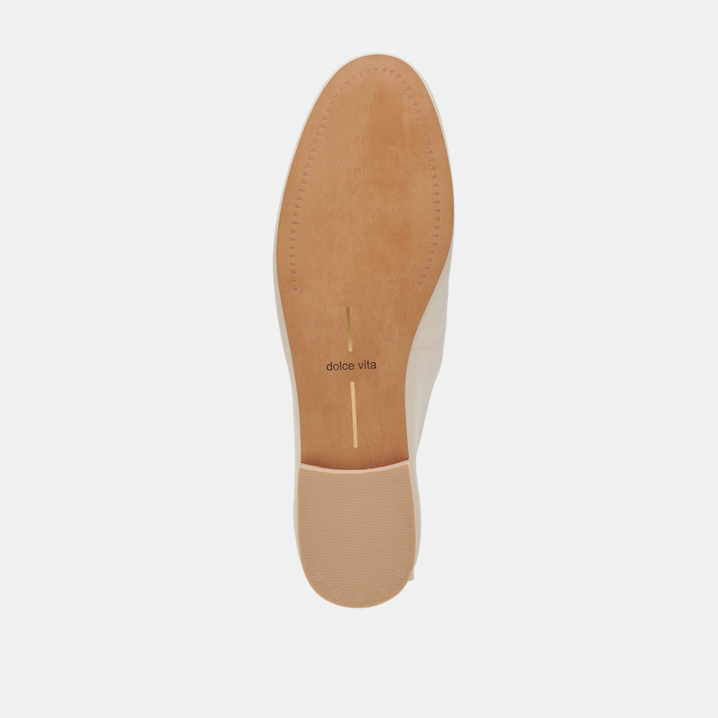 CARIN BALLET FLATS IVORY LEATHER - image 9