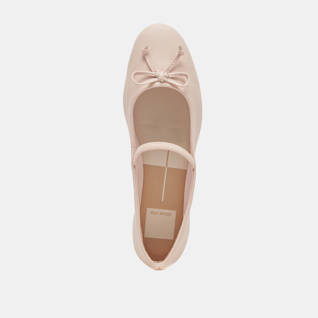CARIN BALLET FLATS LIGHT PINK LEATHER - image 8