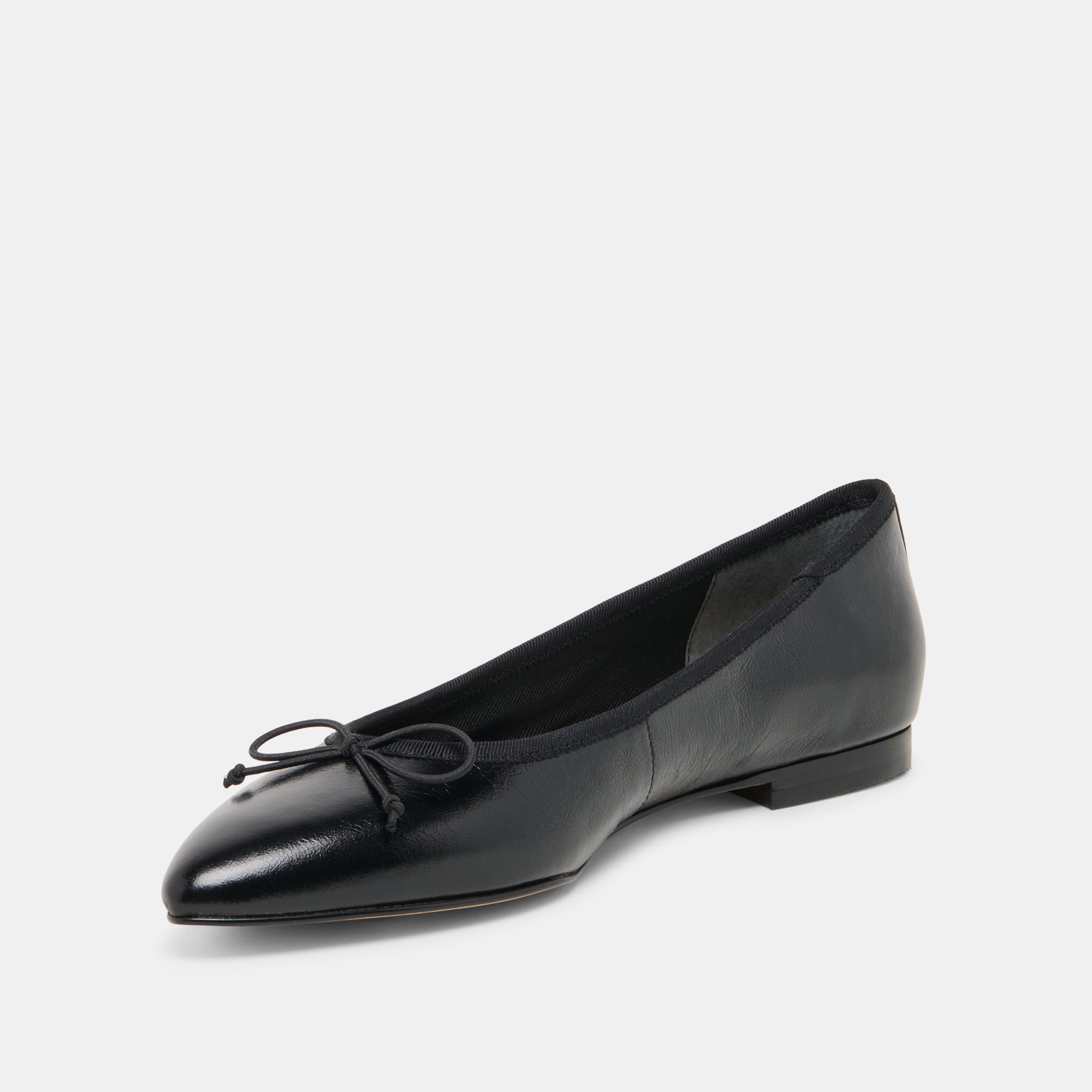 CELIO BALLET FLATS BLACK LEATHER - view 4