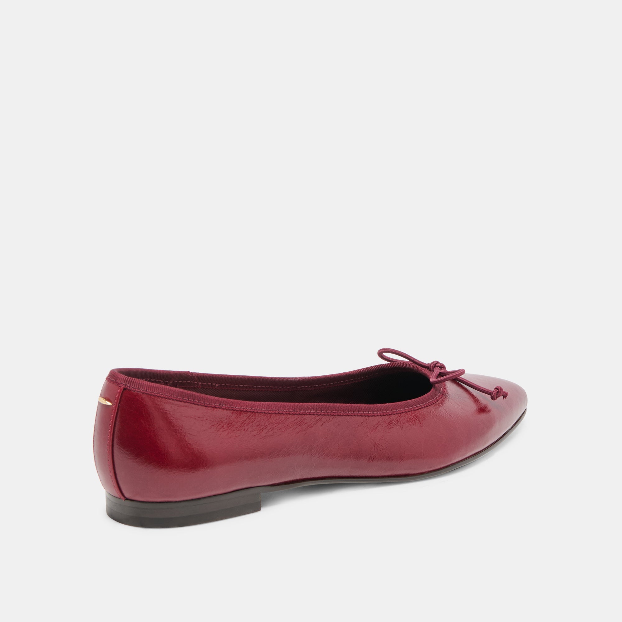 CELIO BALLET FLATS GARNET LEATHER - view 3