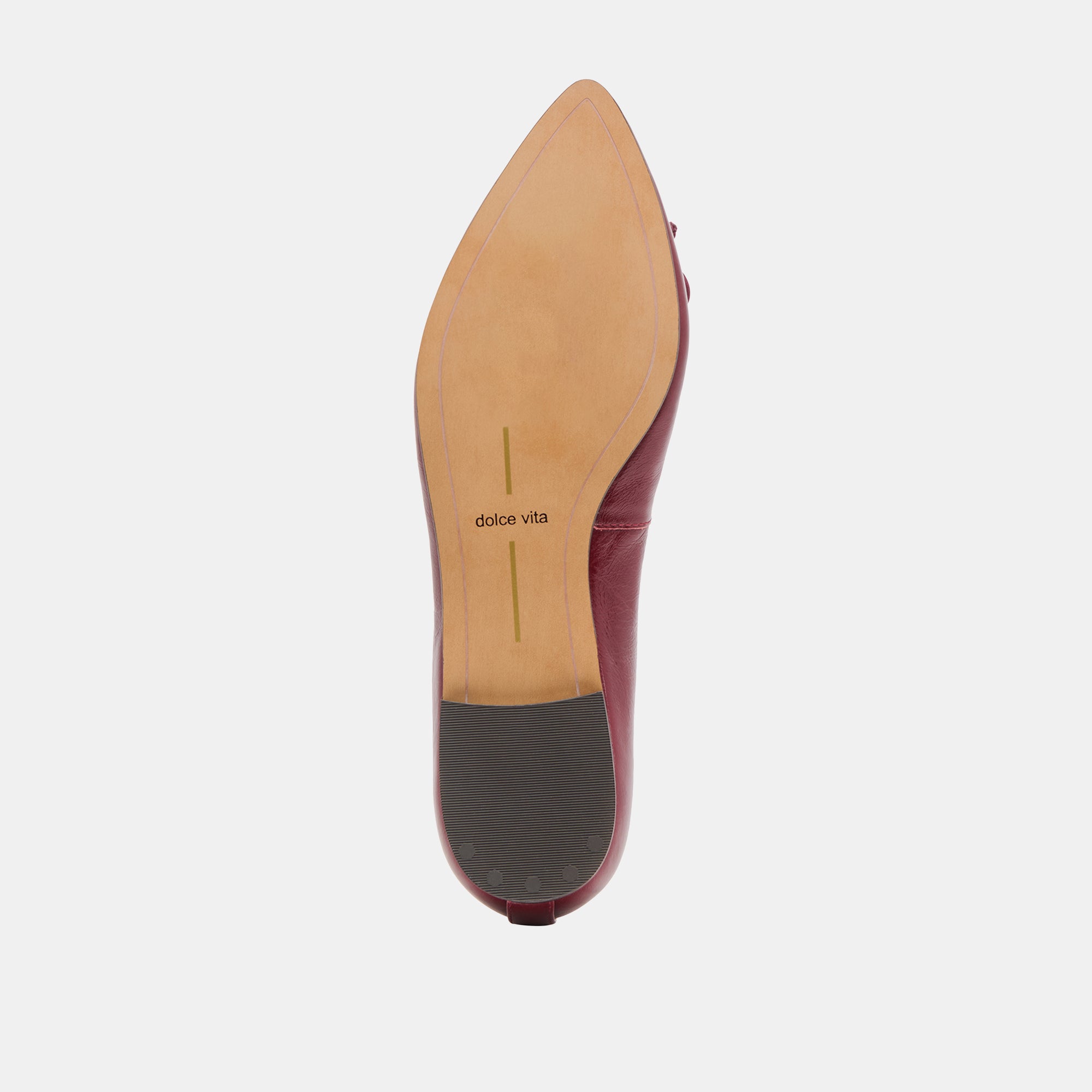 CELIO BALLET FLATS GARNET LEATHER - view 9