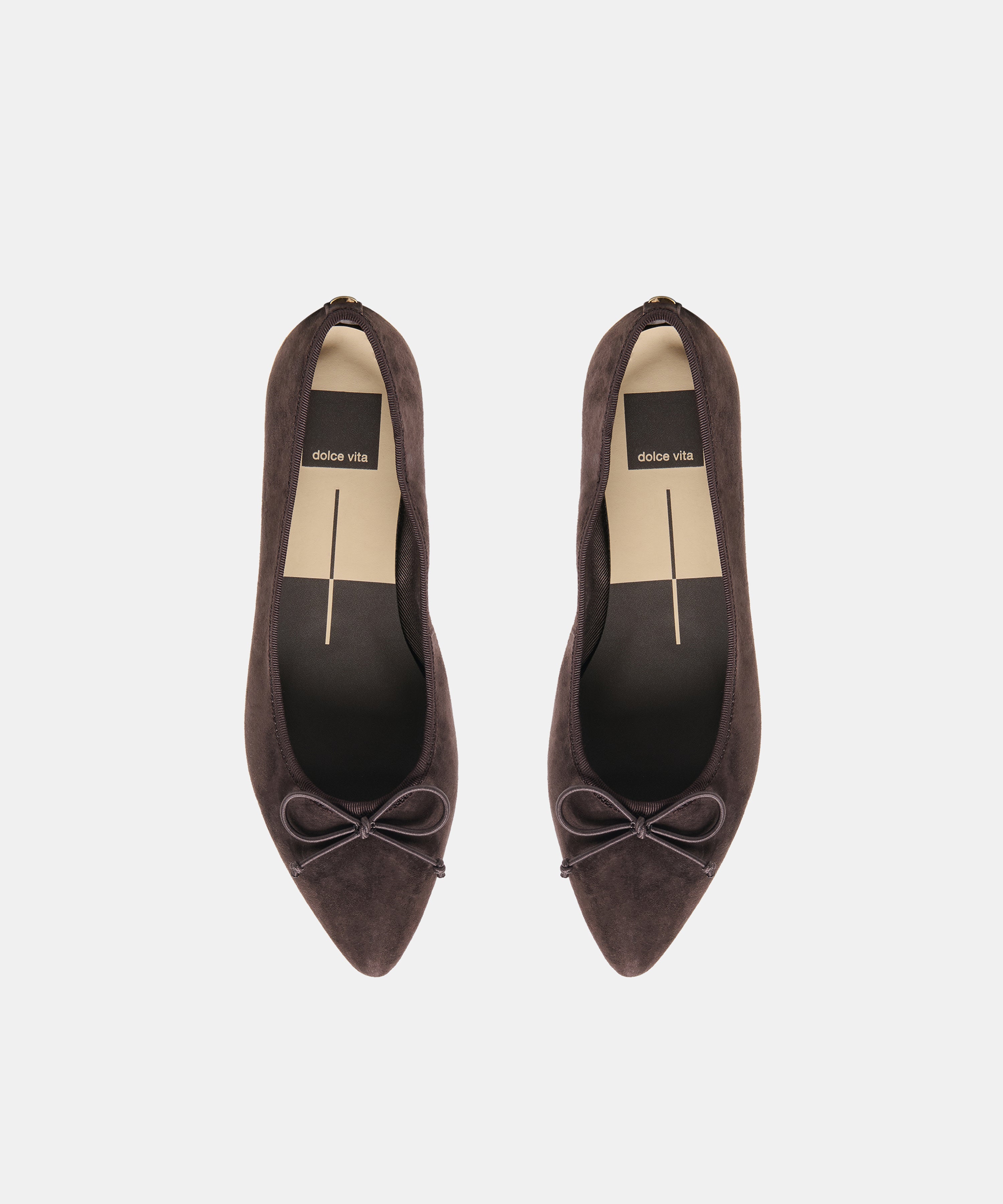 CELIO BALLET FLATS WALNUT SUEDE - view 4