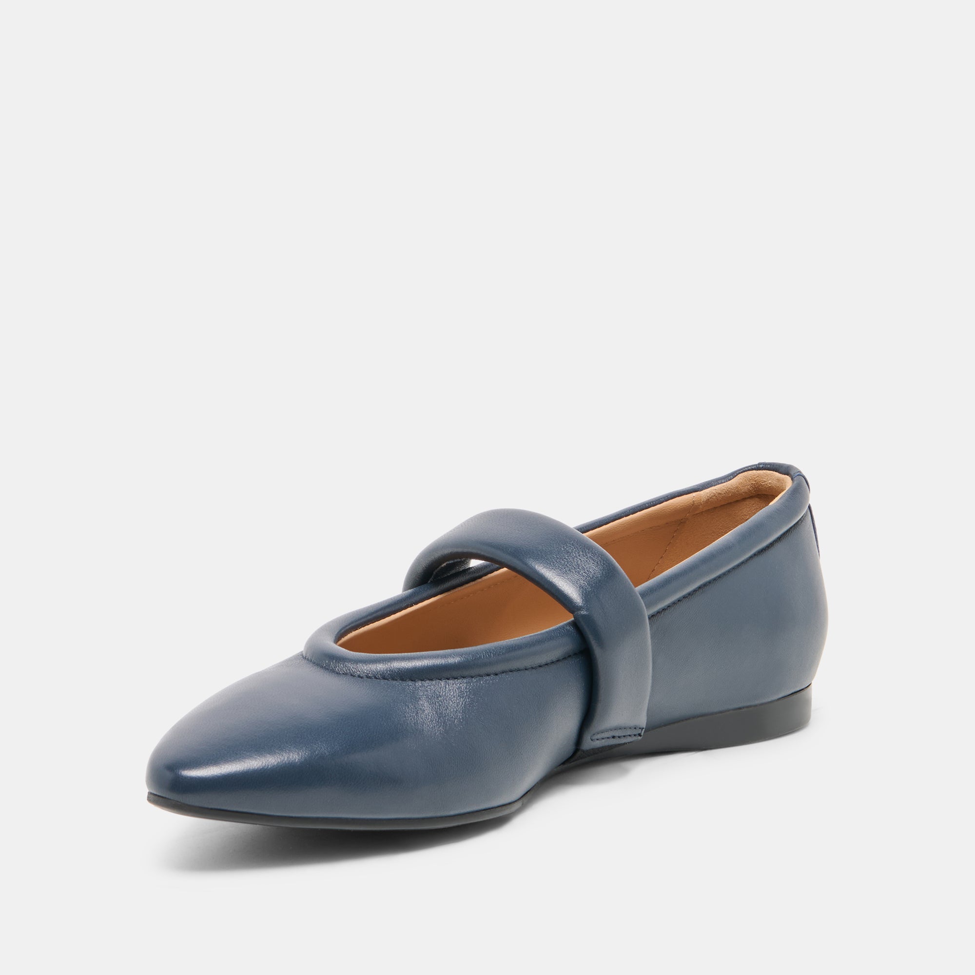 FERA BALLET FLATS NAVY LEATHER - view 4