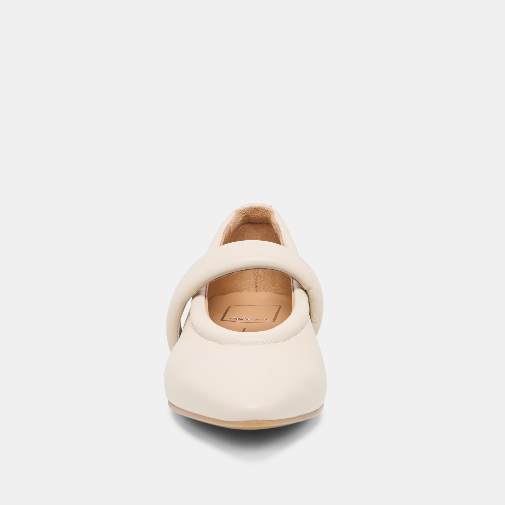 FERA BALLET FLATS OFF WHITE LEATHER - view 6