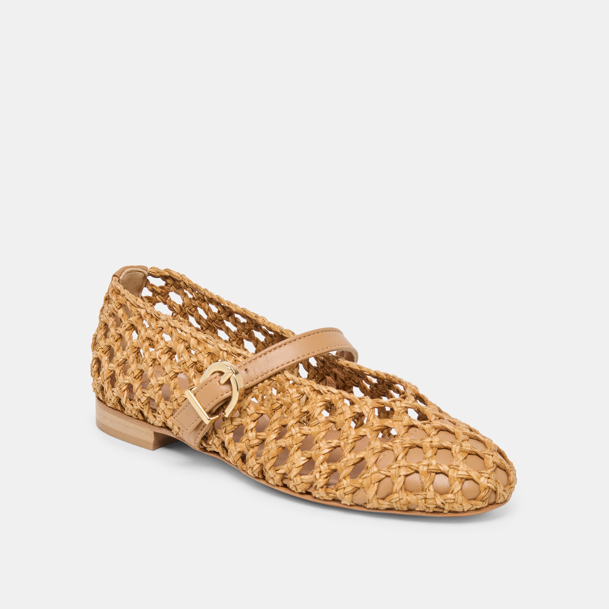 DOVER BALLET FLATS TAN WOVEN STELLA - view 2