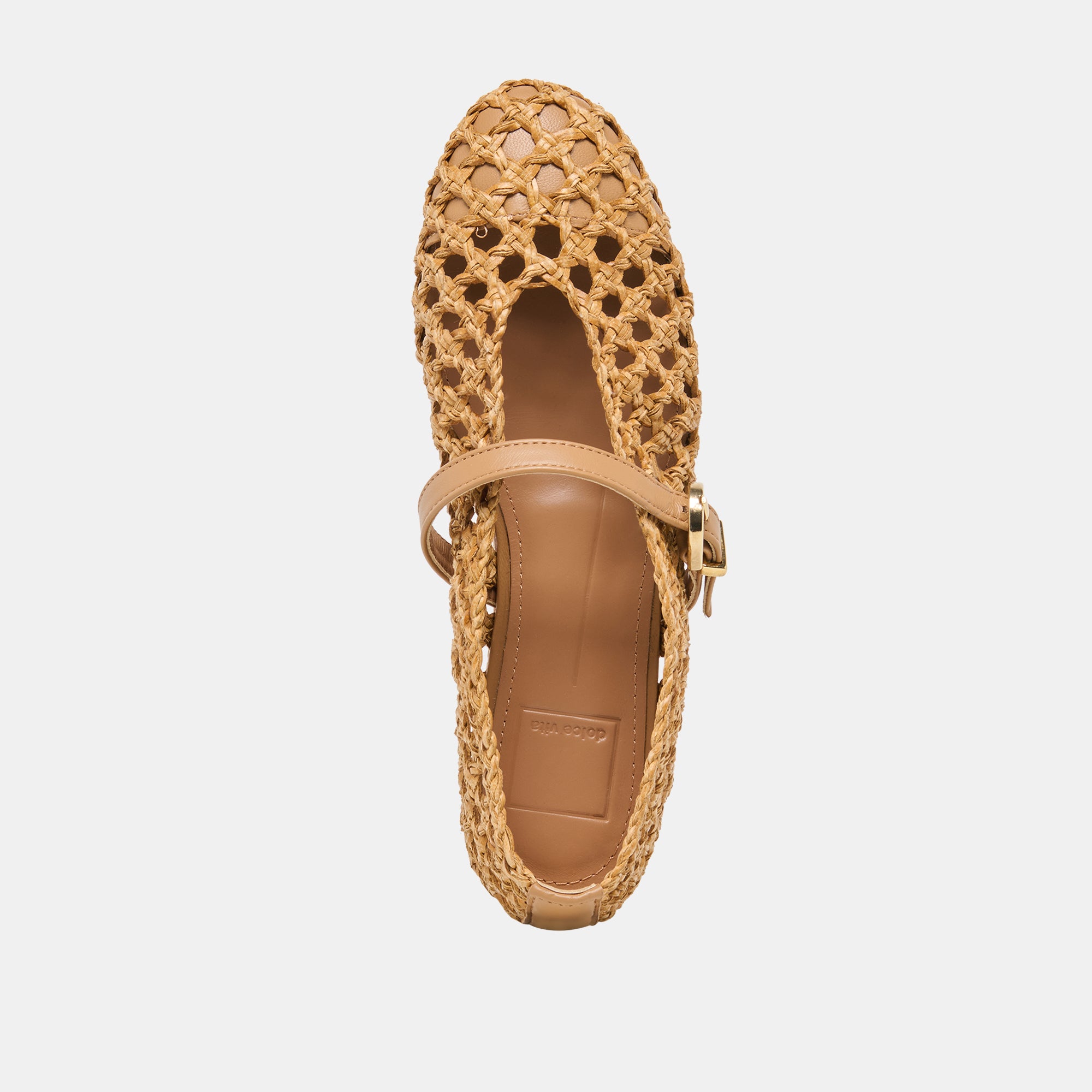 DOVER BALLET FLATS TAN WOVEN STELLA - view 9