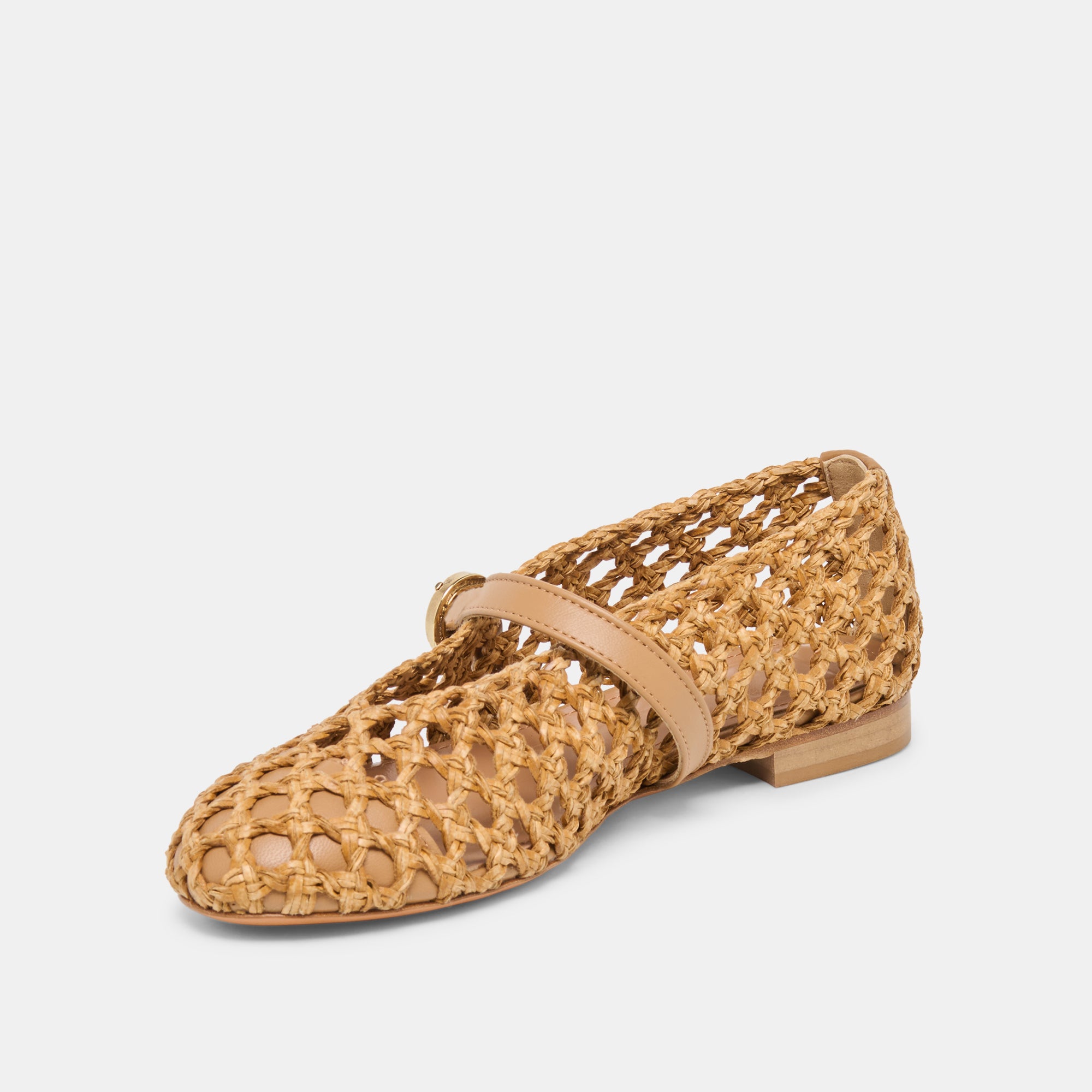 DOVER BALLET FLATS TAN WOVEN STELLA - view 4
