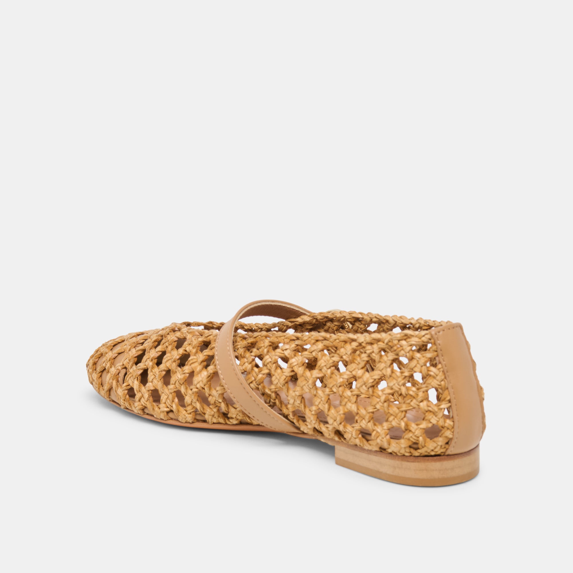 DOVER BALLET FLATS TAN WOVEN STELLA - view 5