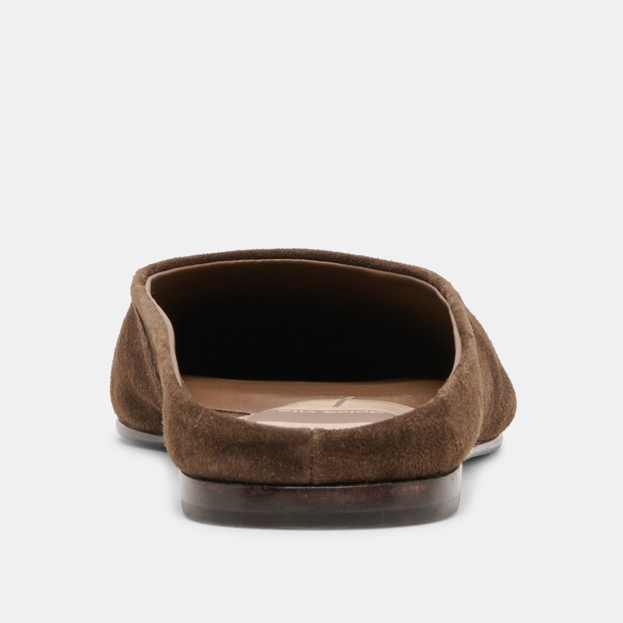 EILA FLATS DK BROWN SUEDE