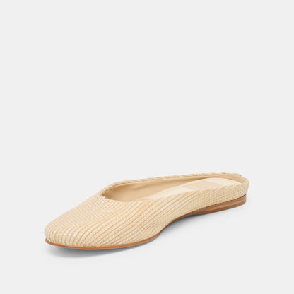 EILA FLATS LT NATURAL RAFFIA