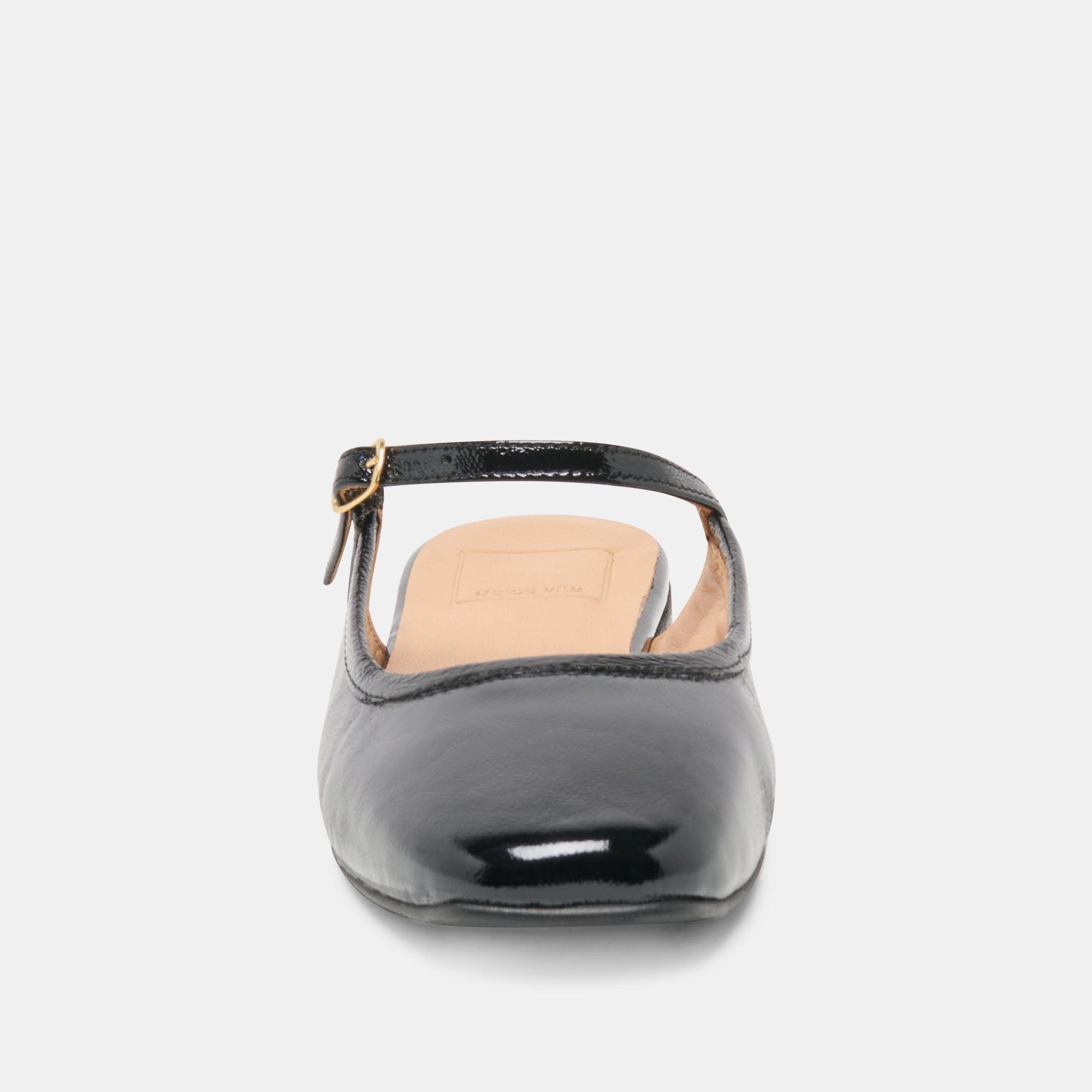 ELIO FLATS BLACK LEATHER - view 6